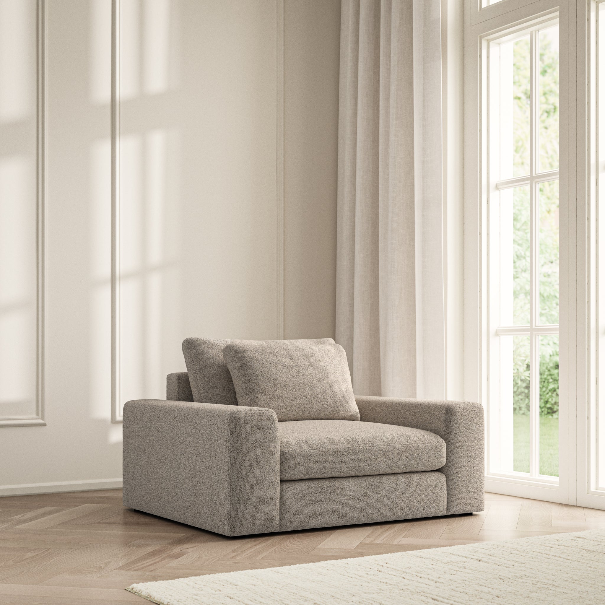 Lusso Armchair - Bouclé