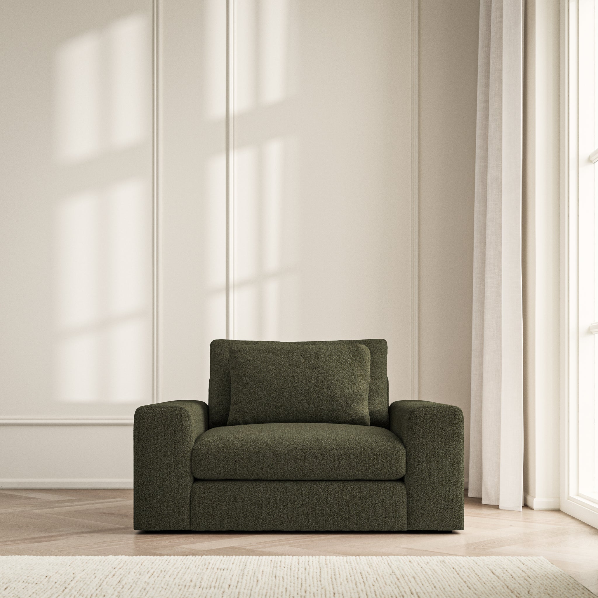Lusso Armchair - Bouclé