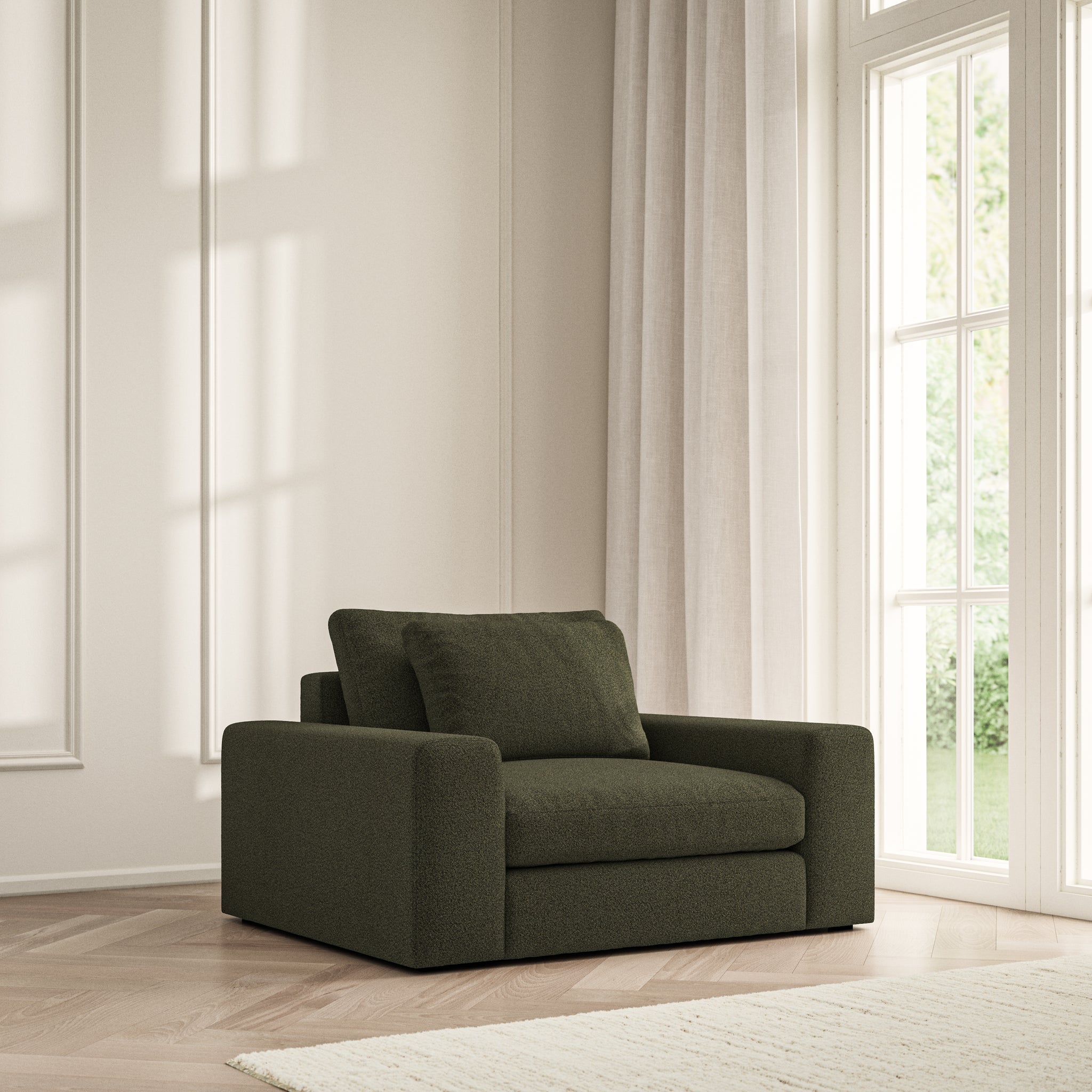 Lusso Armchair - Bouclé