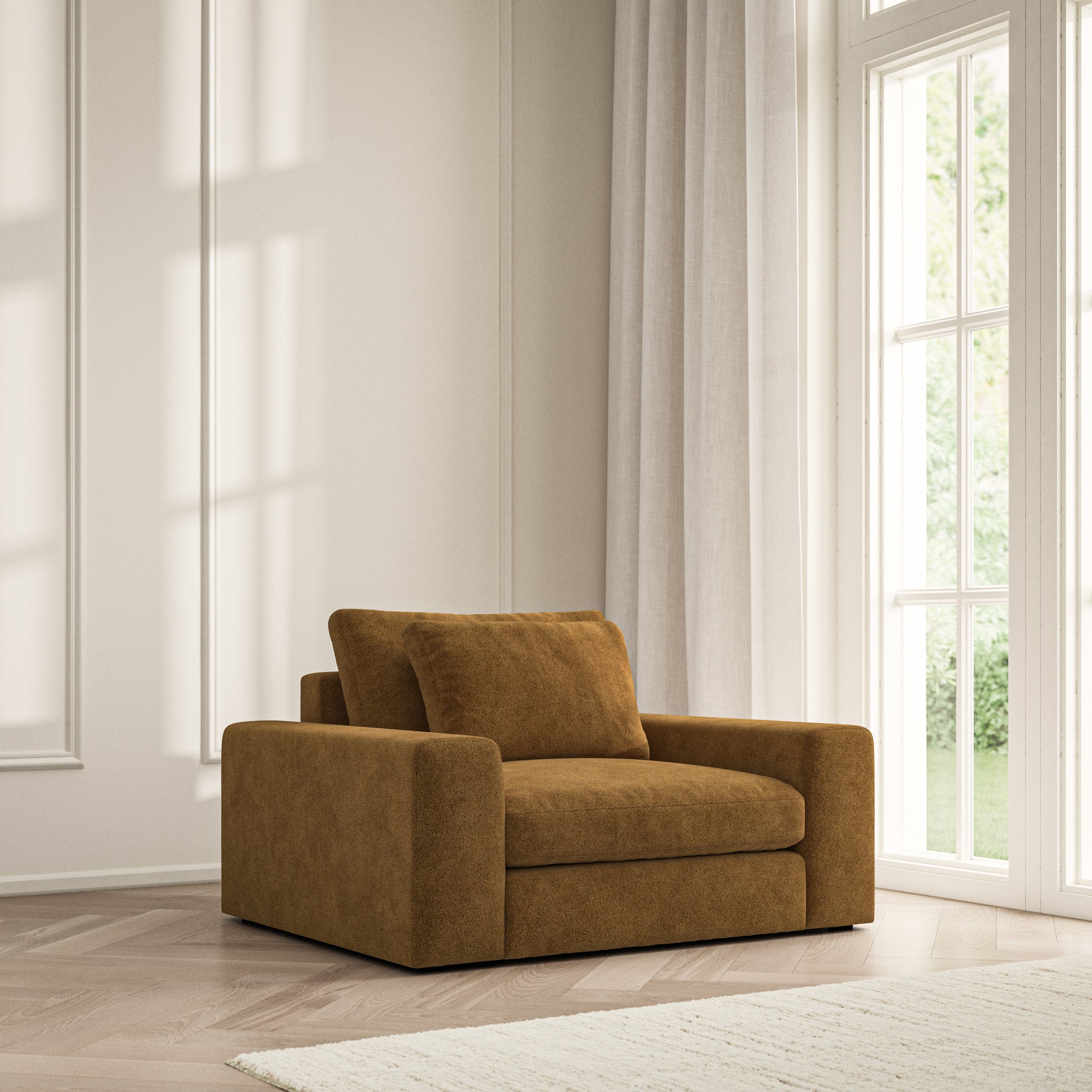 Lusso Armchair - Soft Bouclé