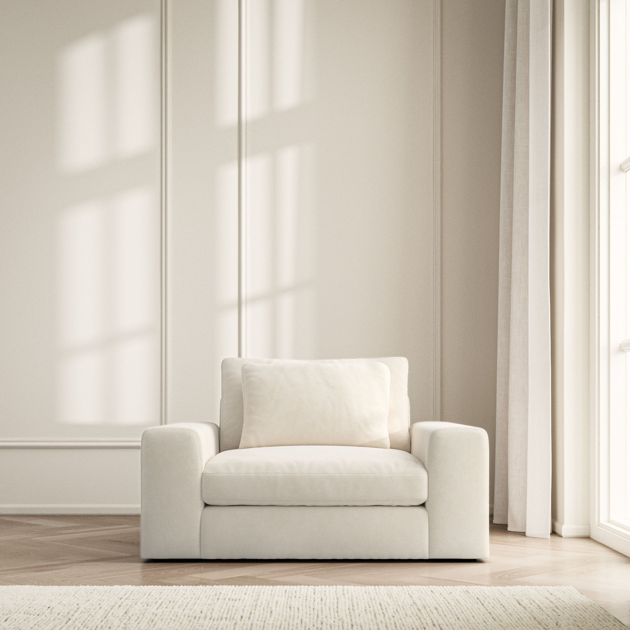 Lusso Armchair - Soft Bouclé