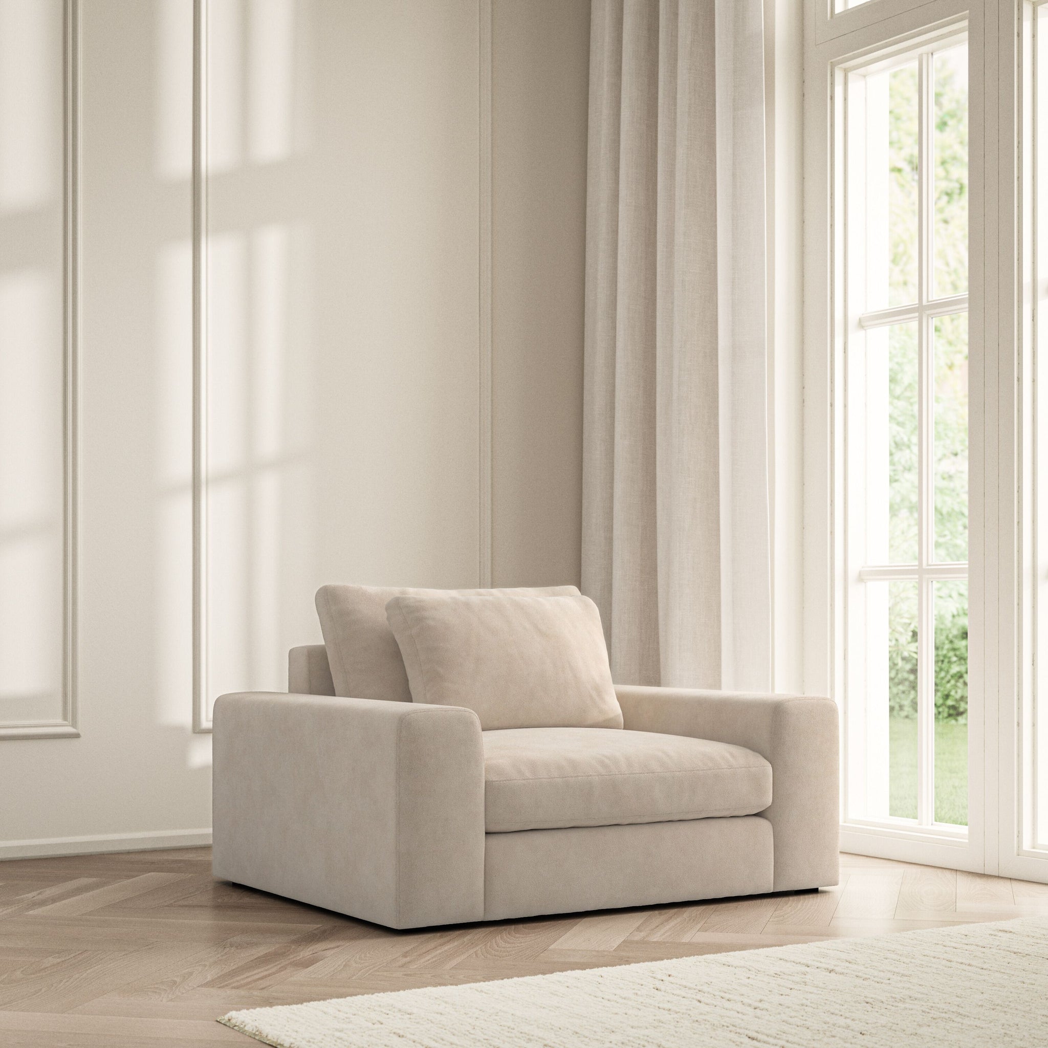 Lusso Armchair - Soft Bouclé
