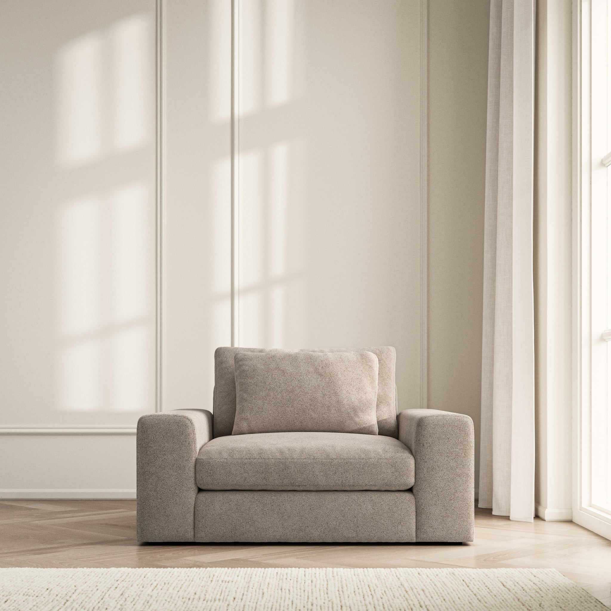 Lusso Armchair - Soft Bouclé