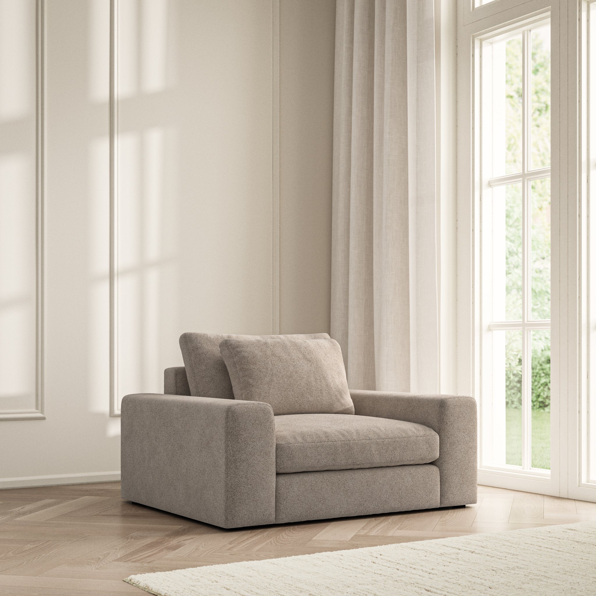 Lusso Armchair - Soft Bouclé