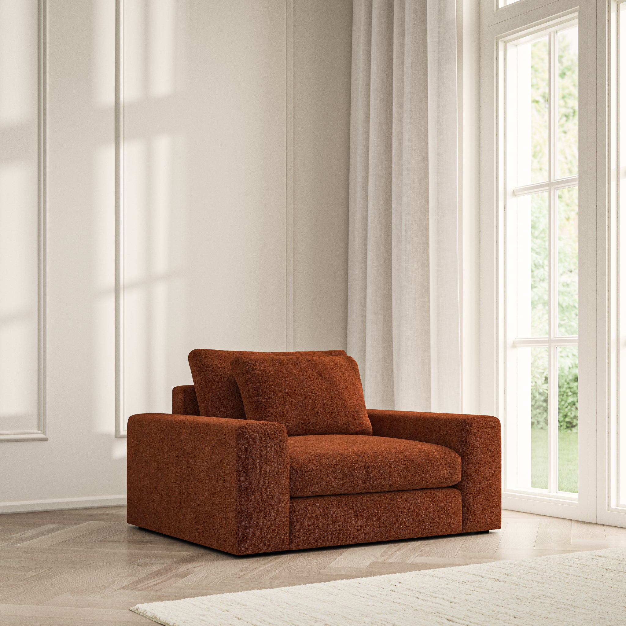 Lusso Armchair - Soft Bouclé