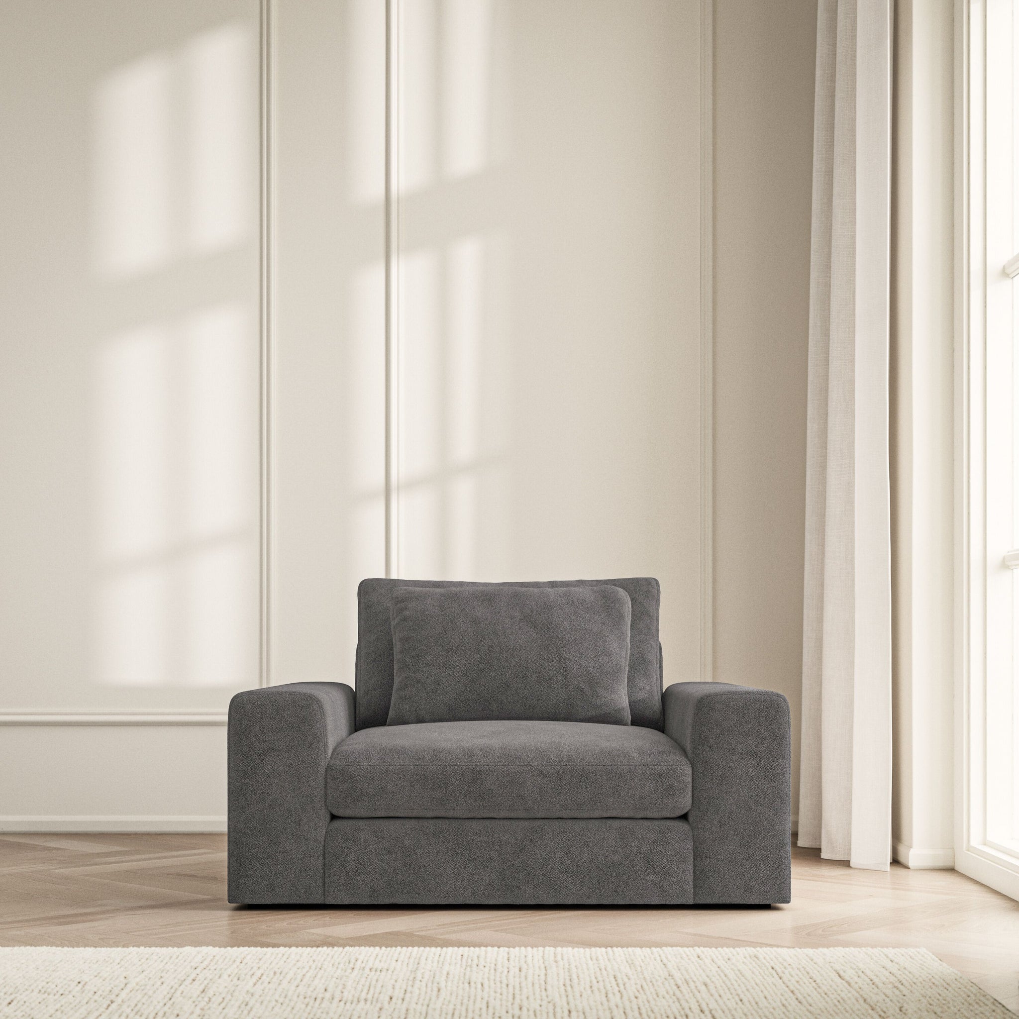 Lusso Armchair - Soft Bouclé