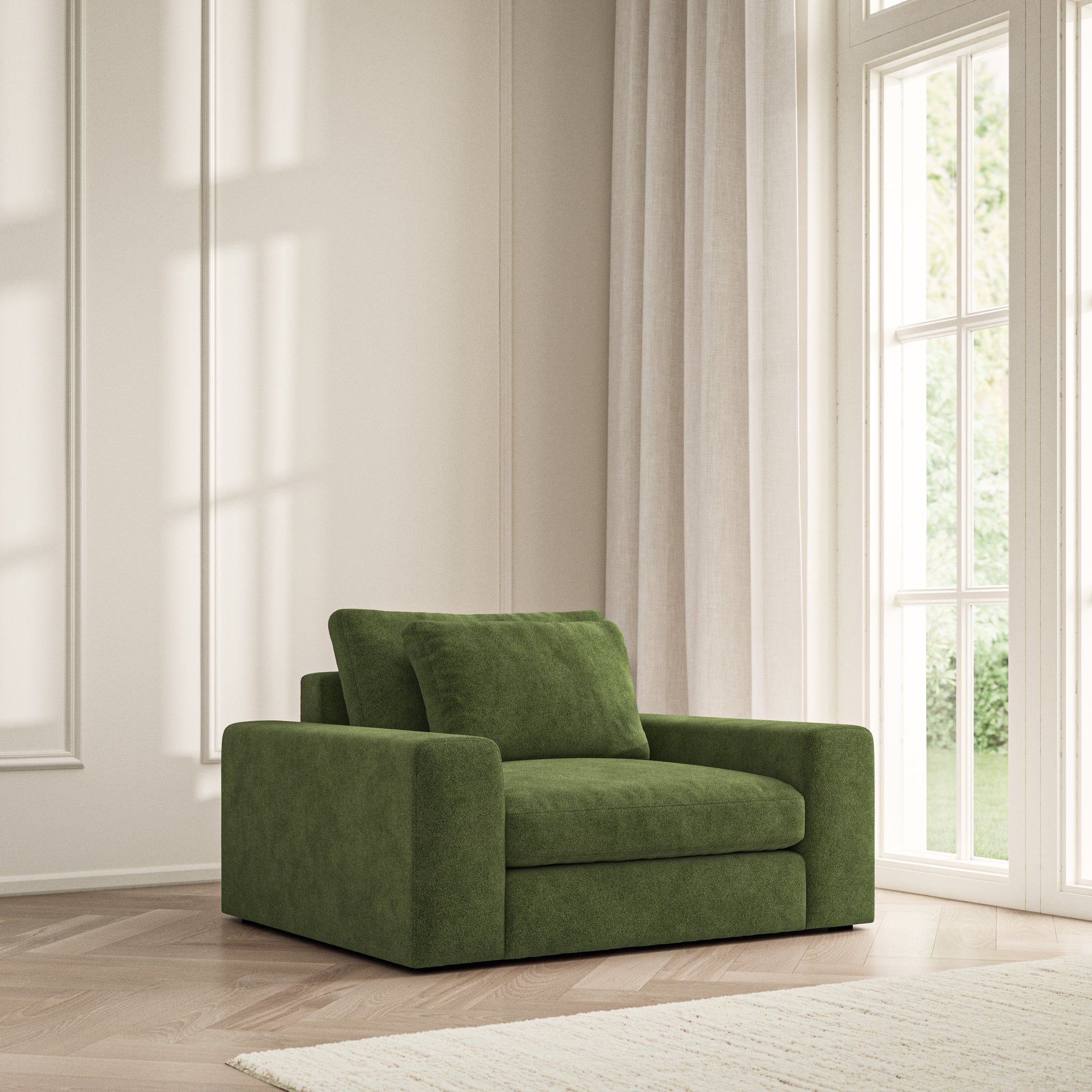 Lusso Armchair - Soft Bouclé
