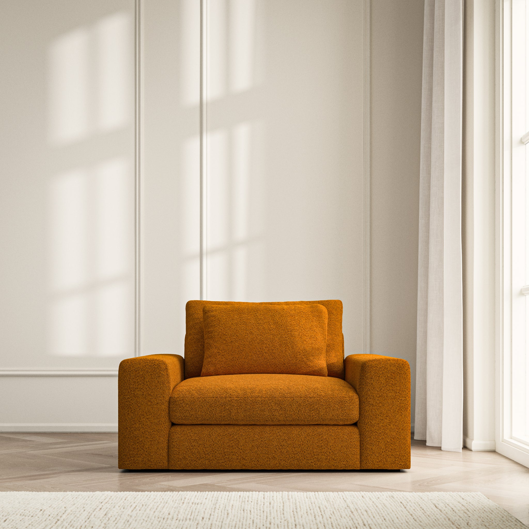 Lusso Armchair - Soft Teddy