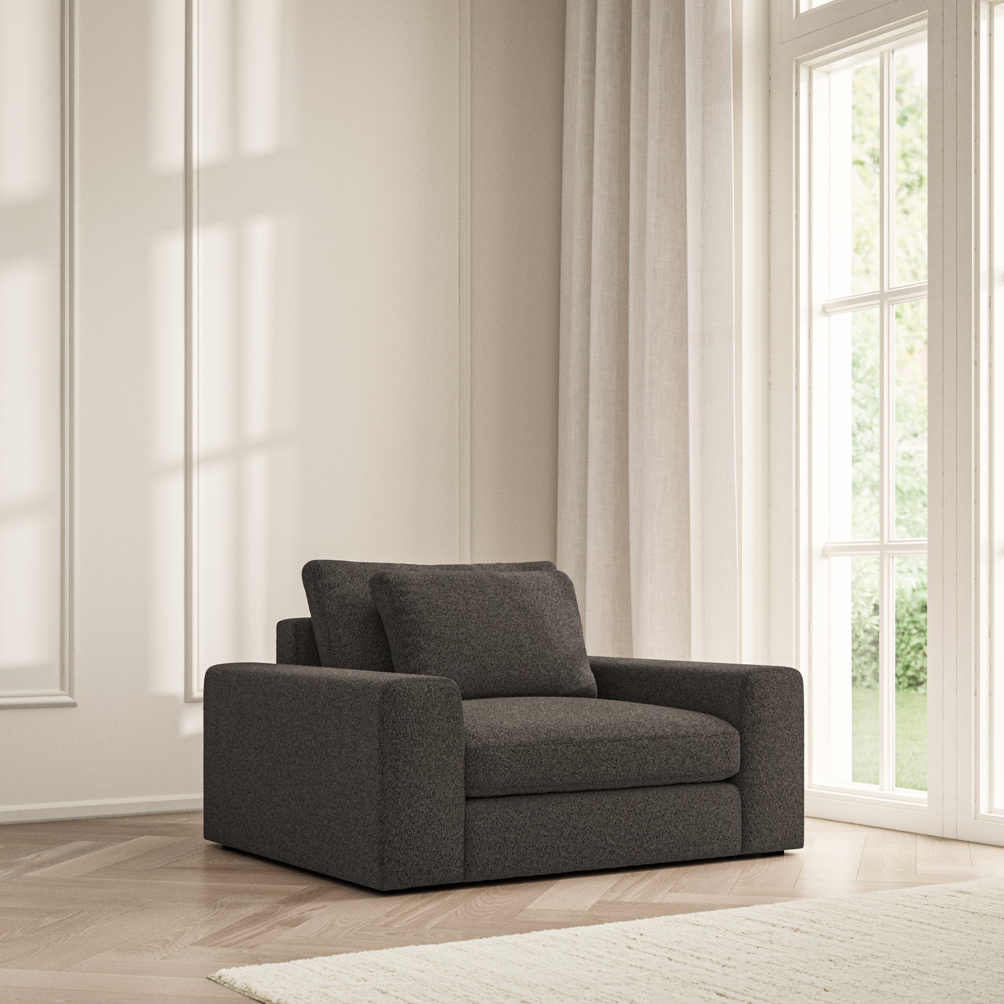 Lusso Armchair - Soft Teddy