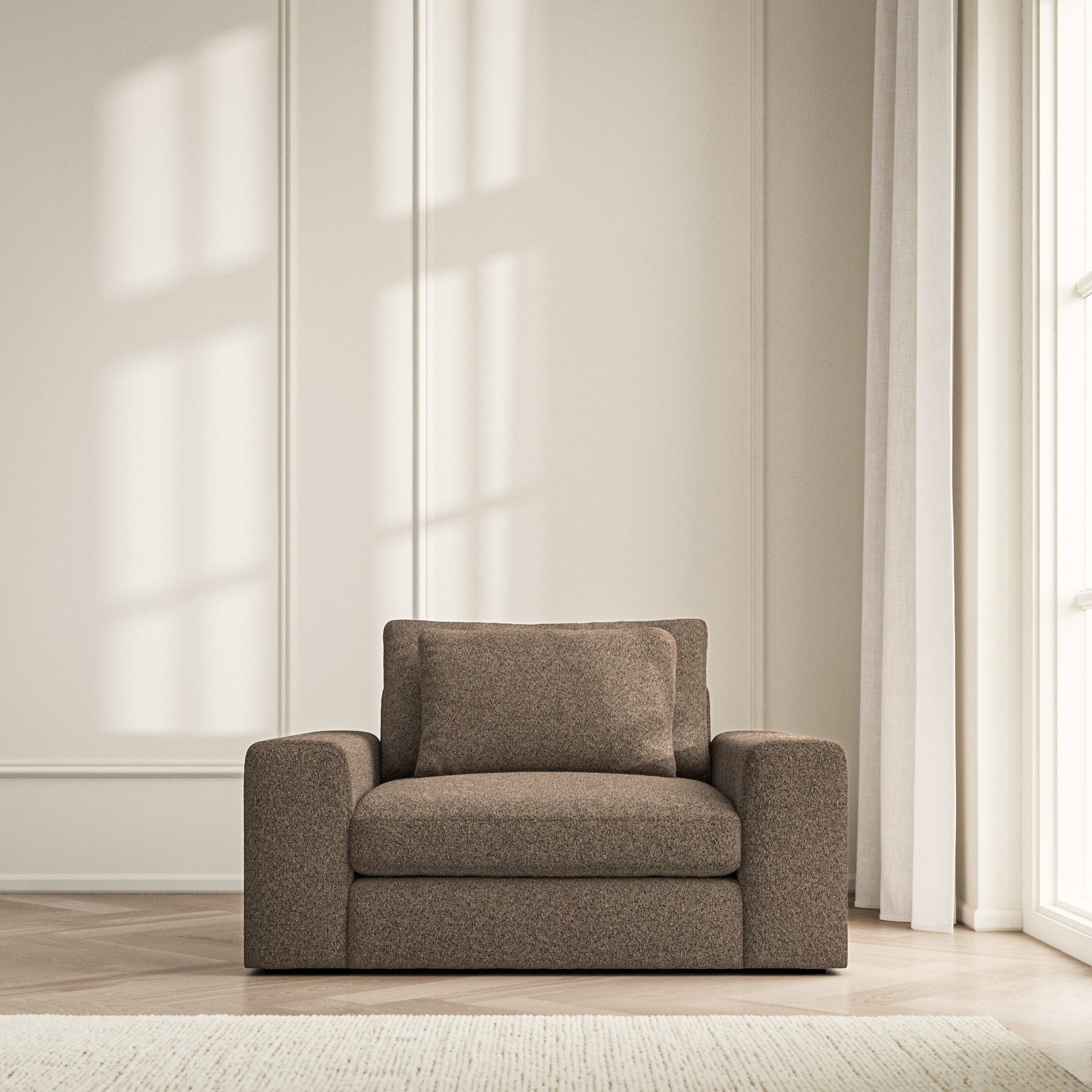 Lusso Armchair - Soft Teddy