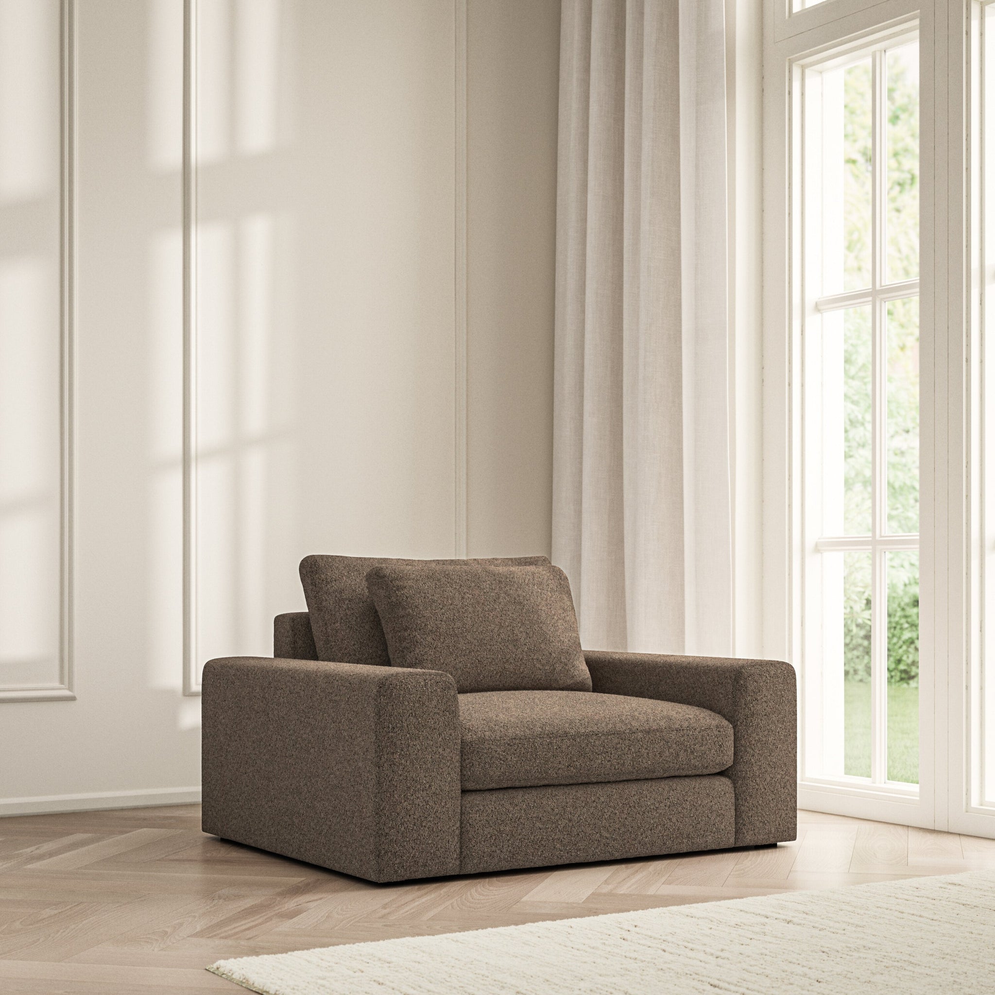 Lusso Armchair - Soft Teddy