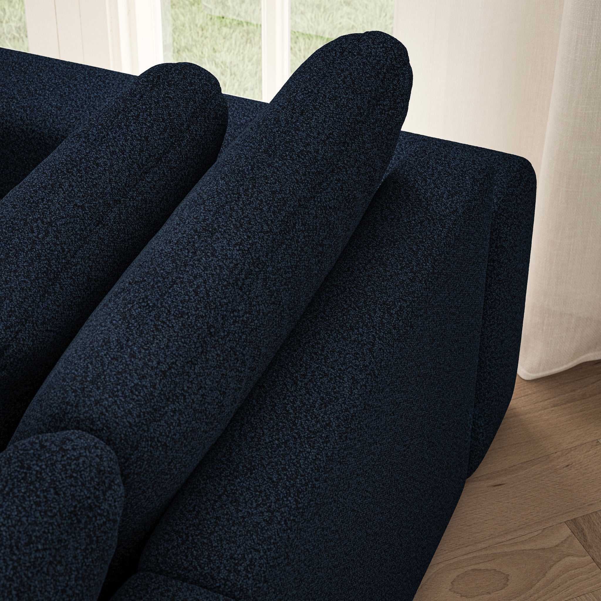 Lusso Corner Chaise RHF - Bouclé