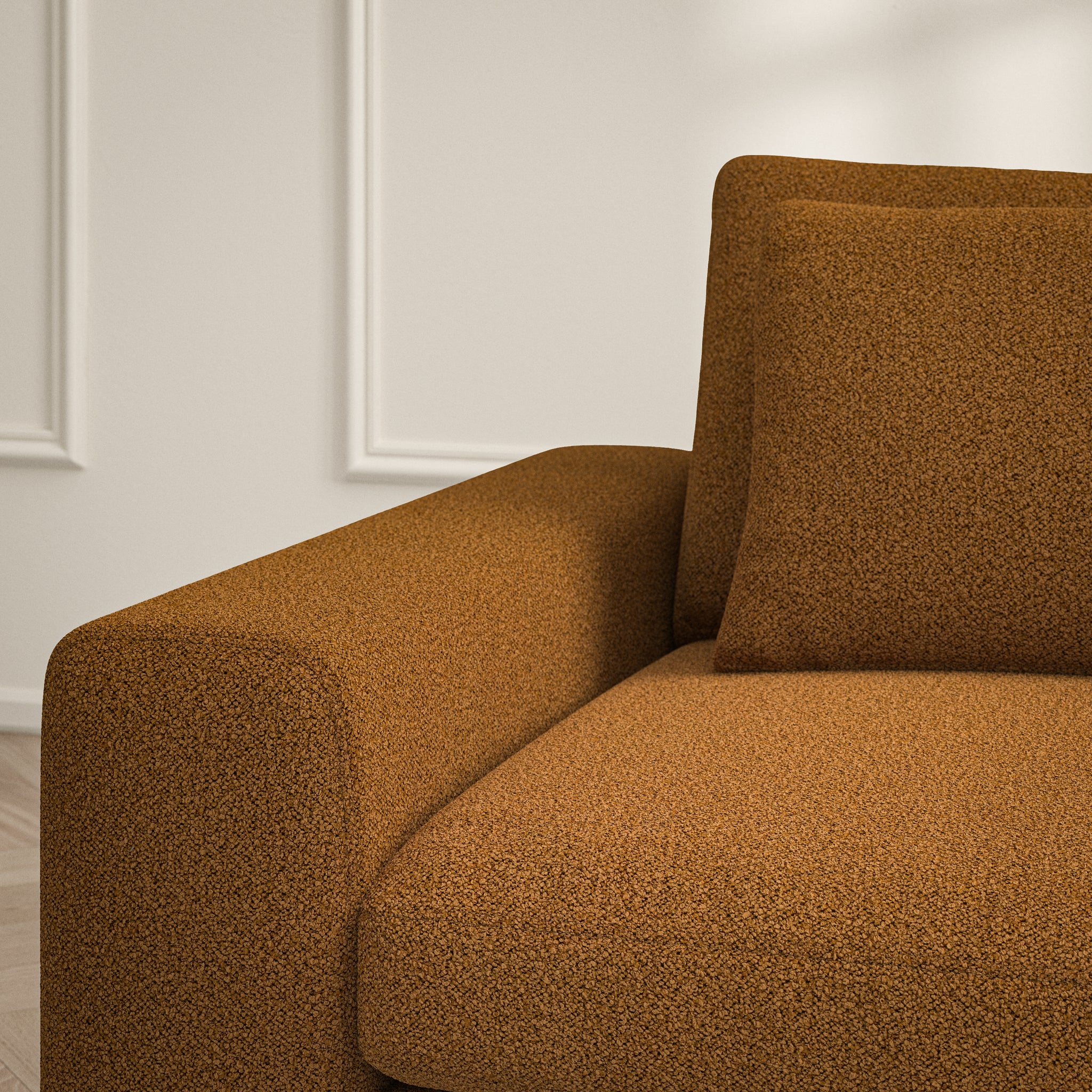 Lusso Medium Sofa - Bouclé