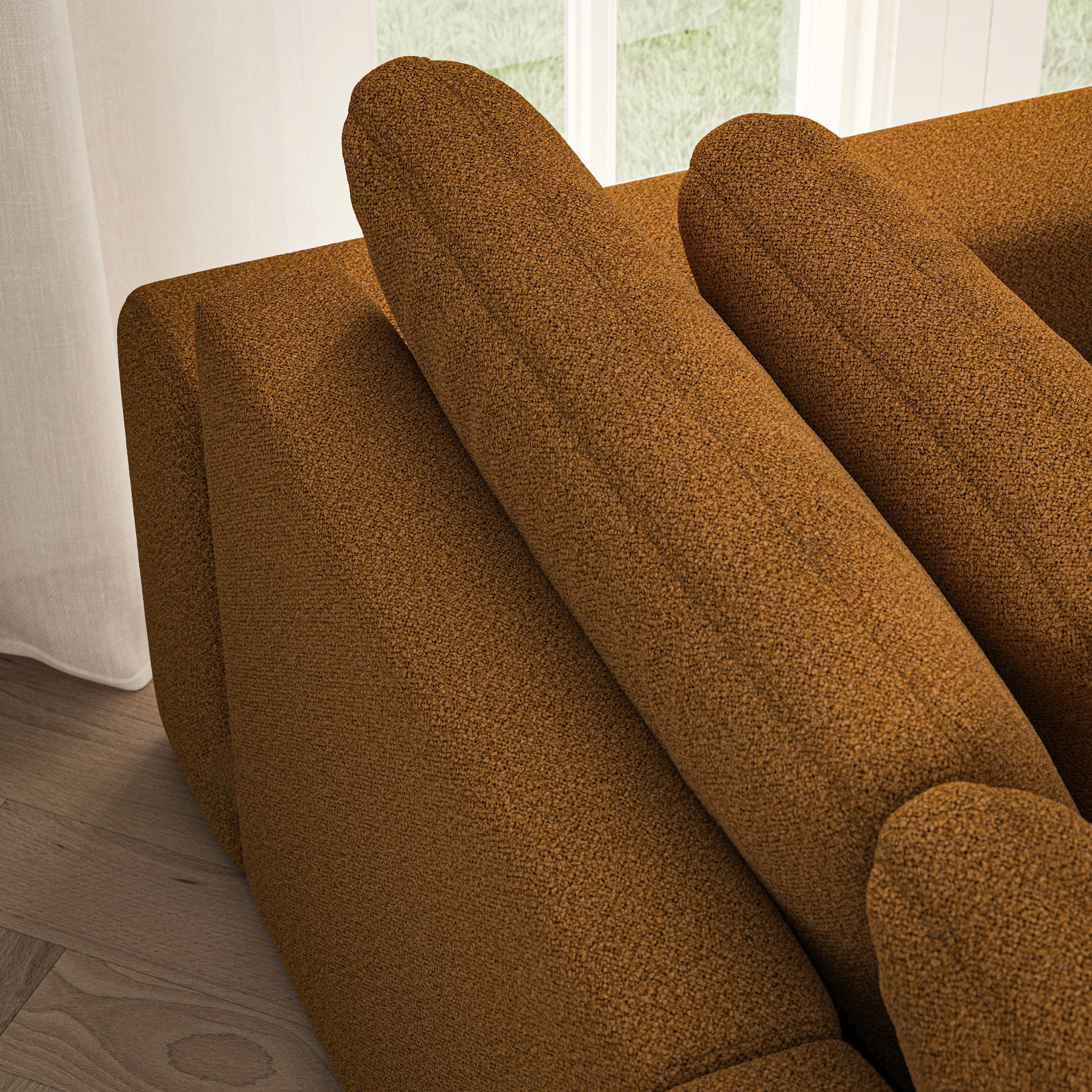 Lusso Large Sofa - Bouclé
