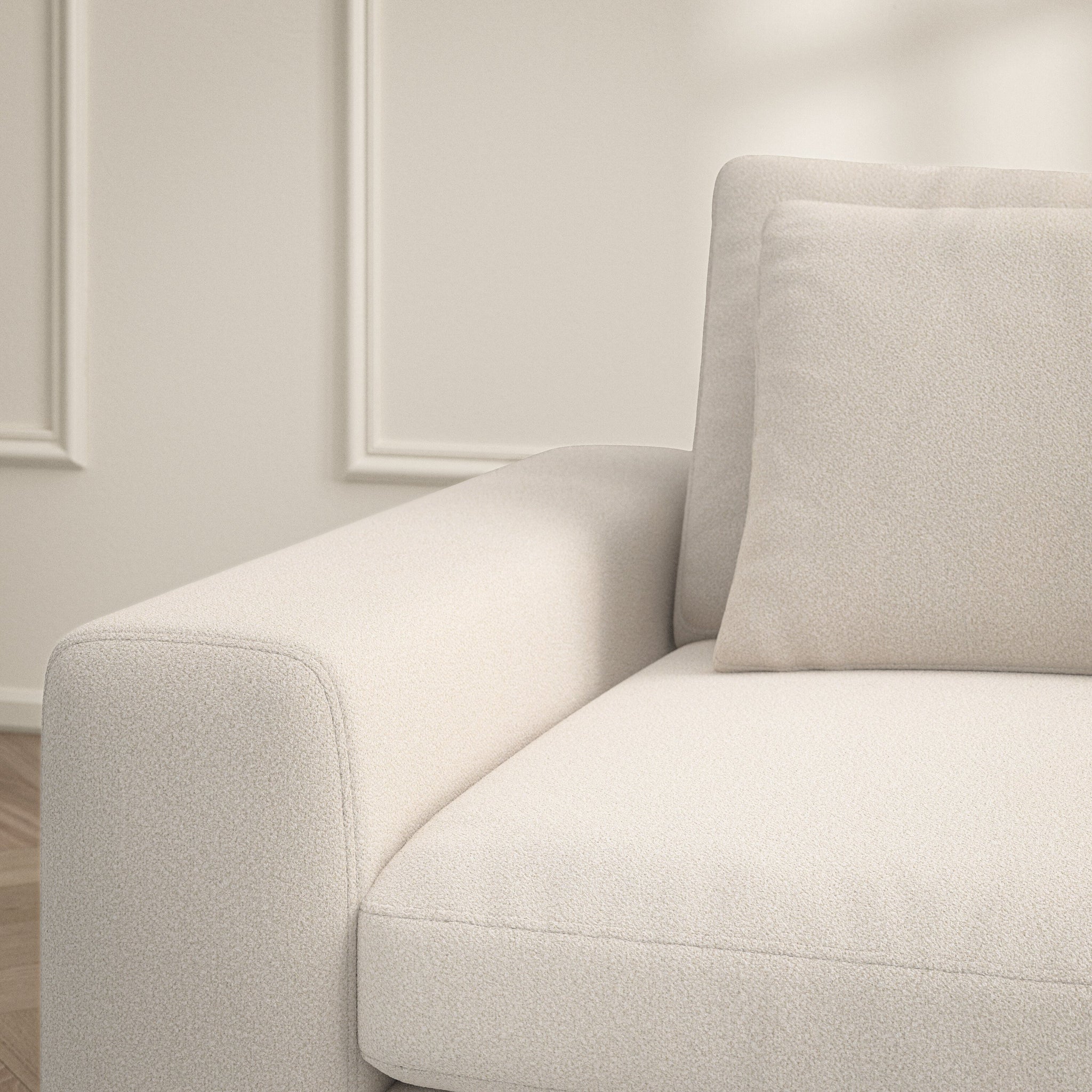 Lusso Large Corner - Bouclé
