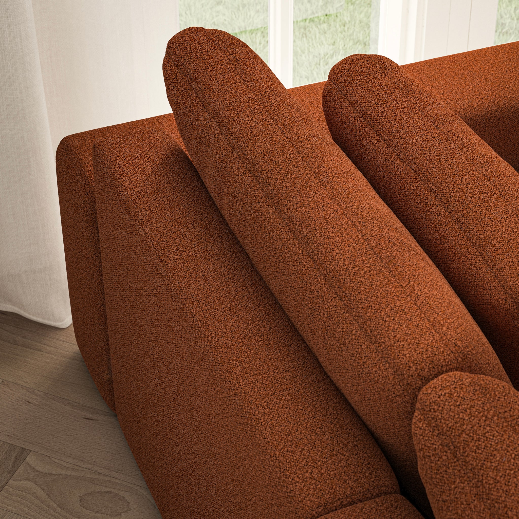 Lusso U-Shape Open End - Bouclé