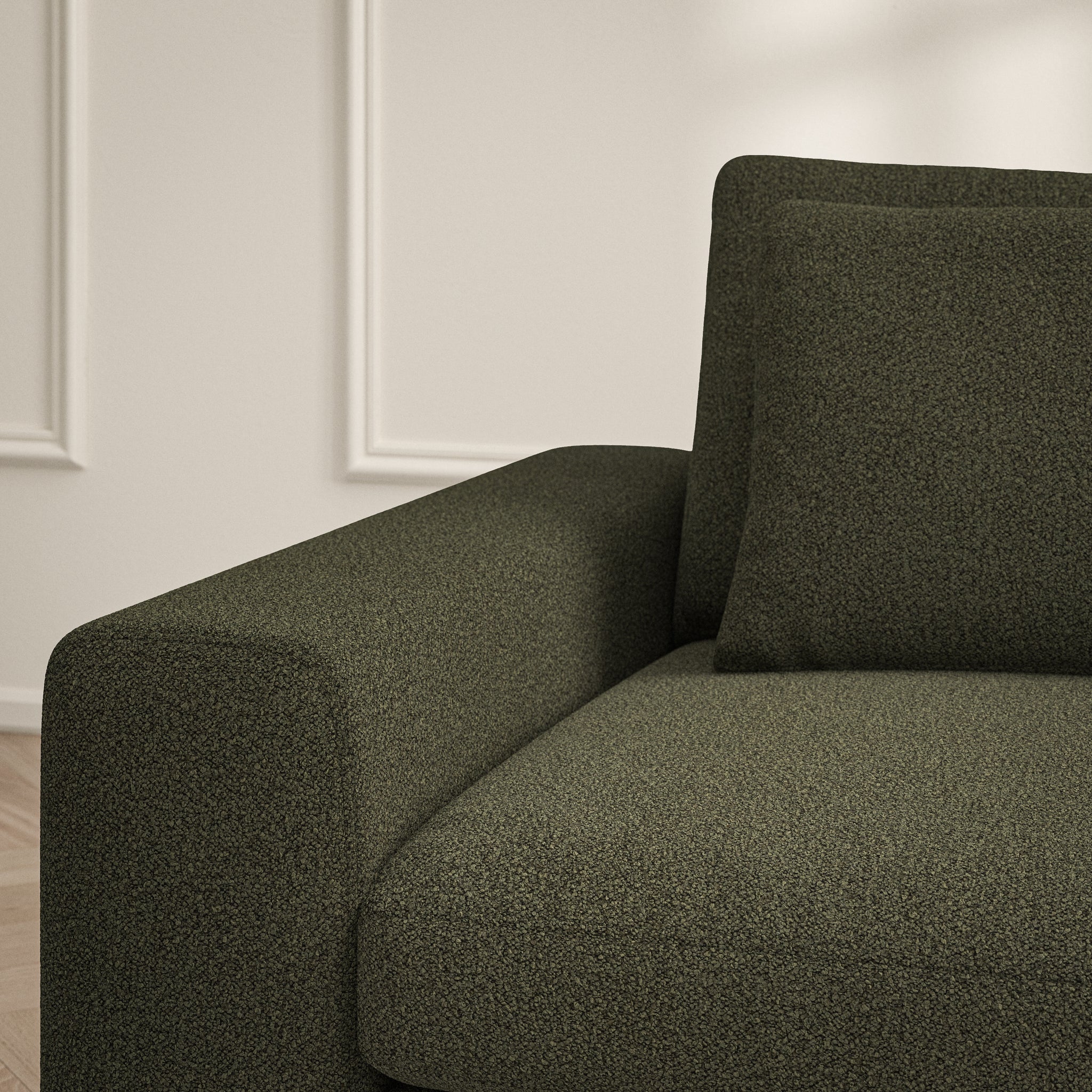 Lusso Medium Corner - Bouclé