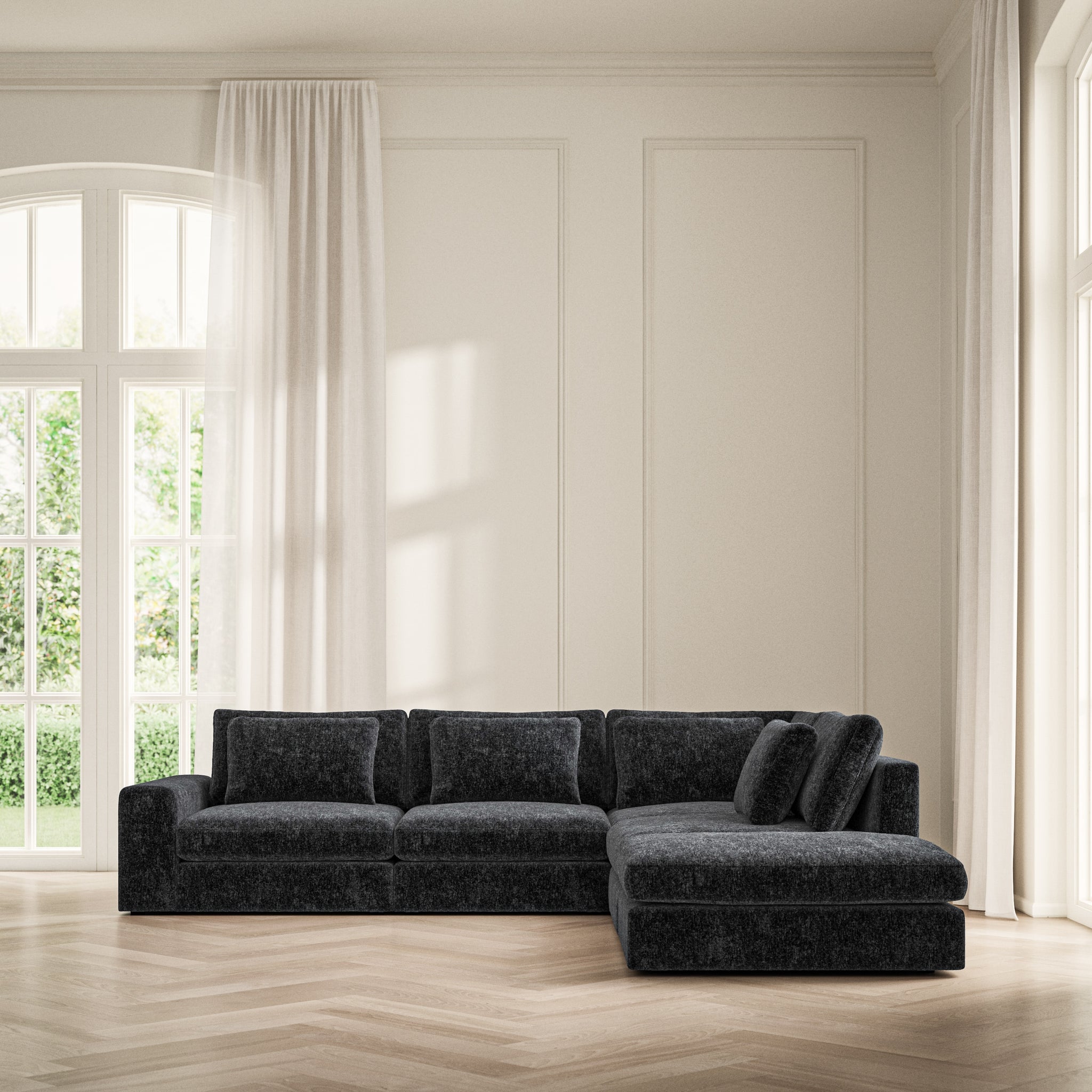 Lusso Corner Chaise RHF - Symphony