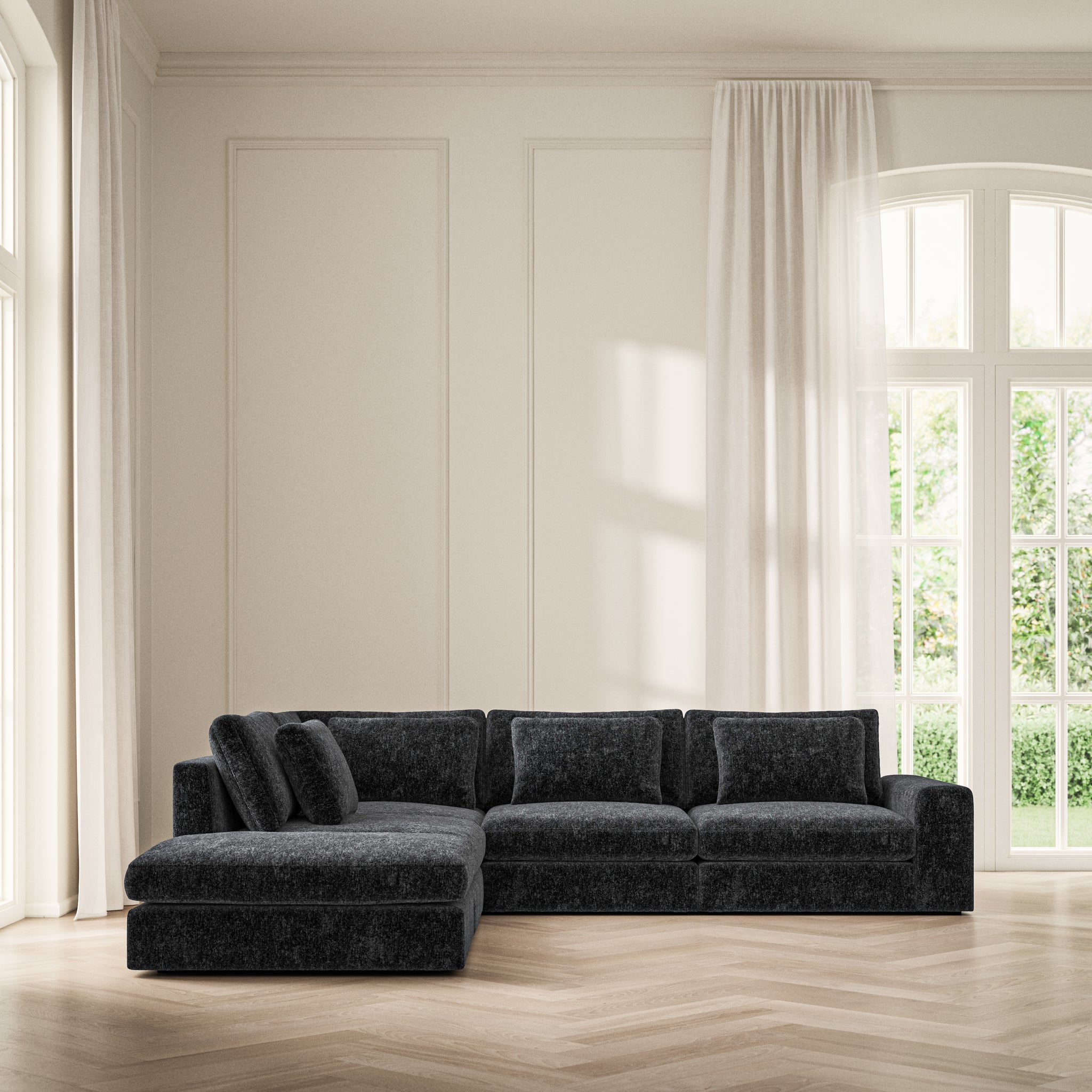 Lusso Corner Chaise LHF - Symphony