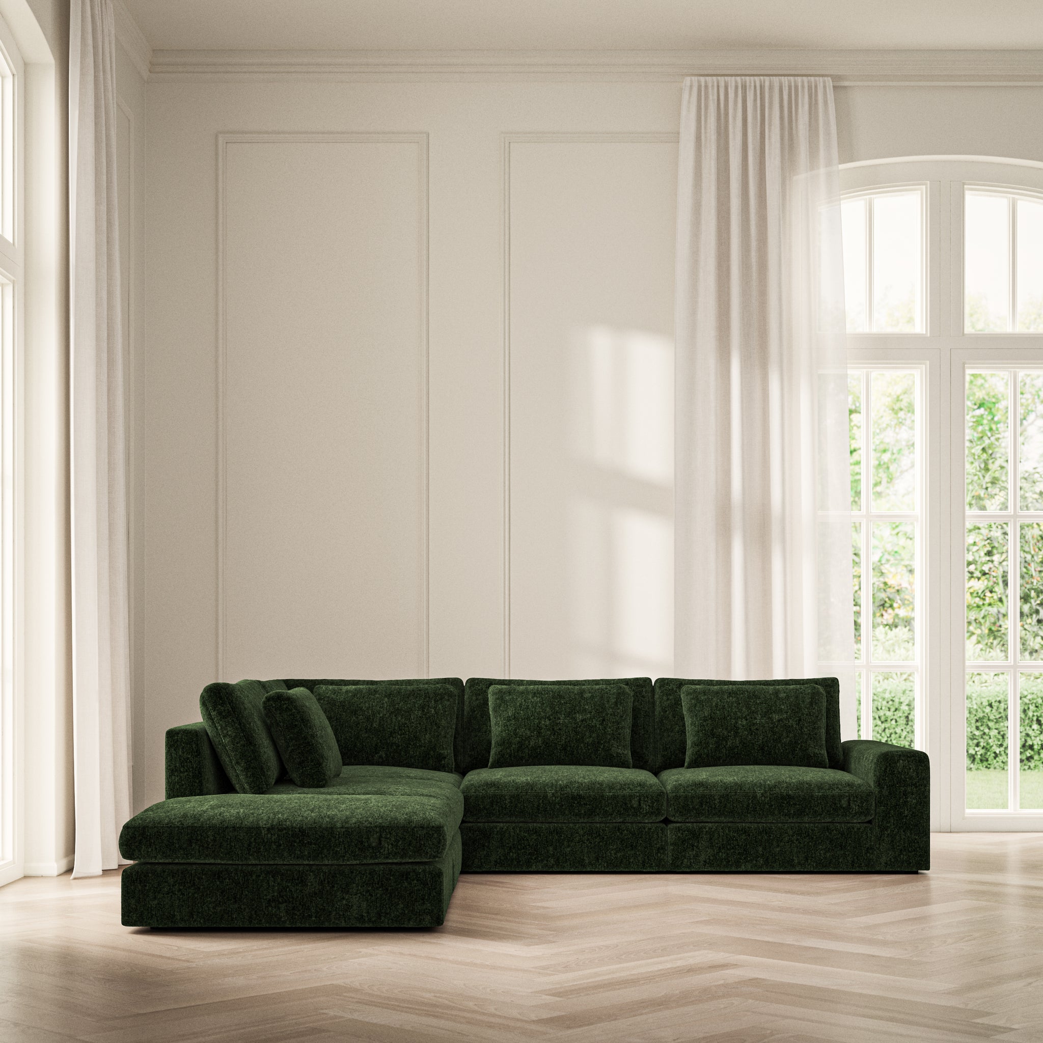 Lusso Corner Chaise LHF - Symphony