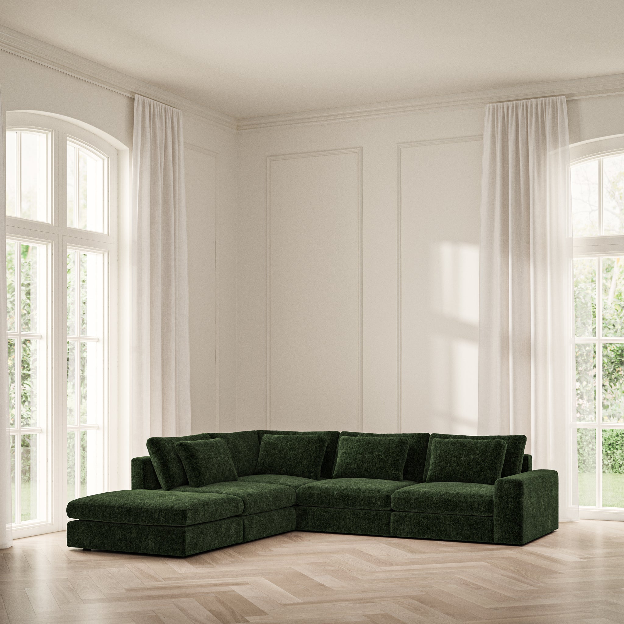 Lusso Corner Chaise LHF - Symphony