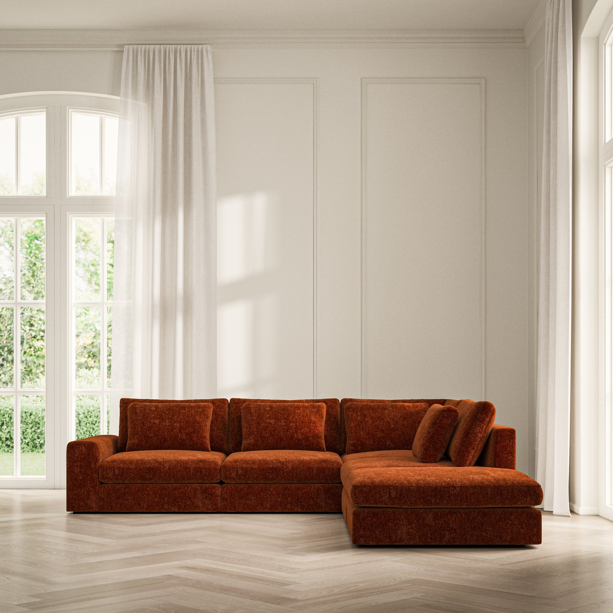 Lusso Corner Chaise RHF - Symphony