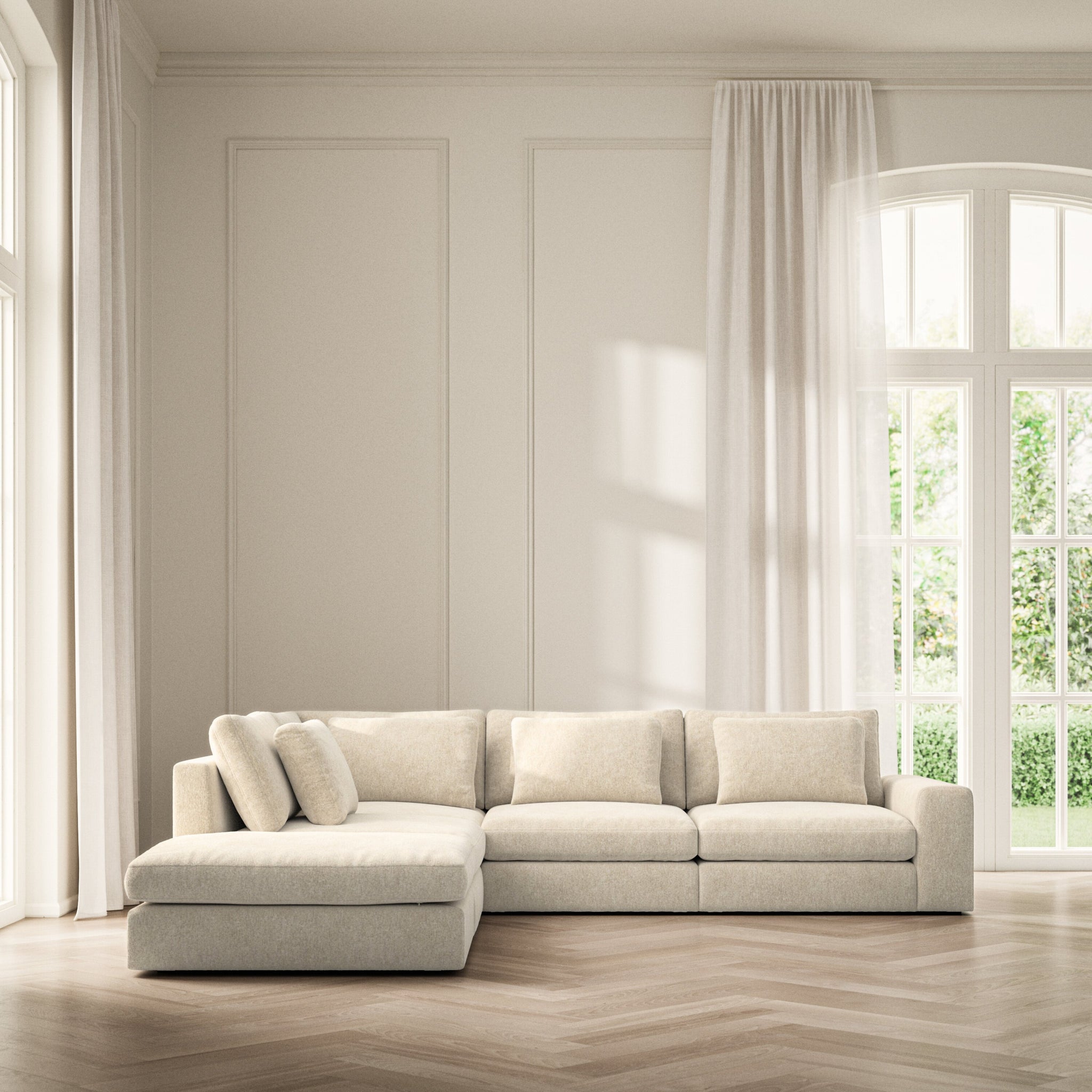 Lusso Corner Chaise LHF - Symphony