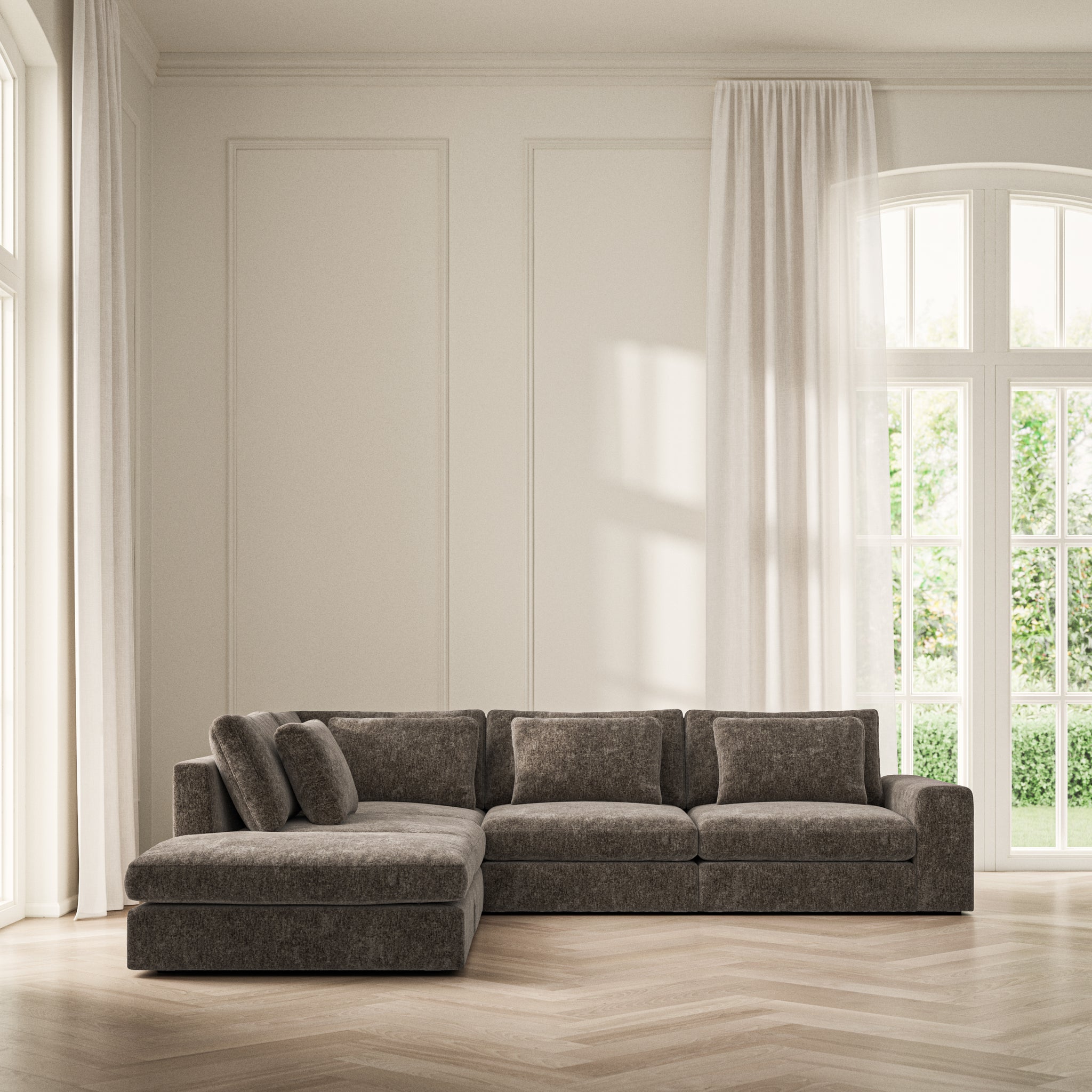 Lusso Corner Chaise LHF - Symphony