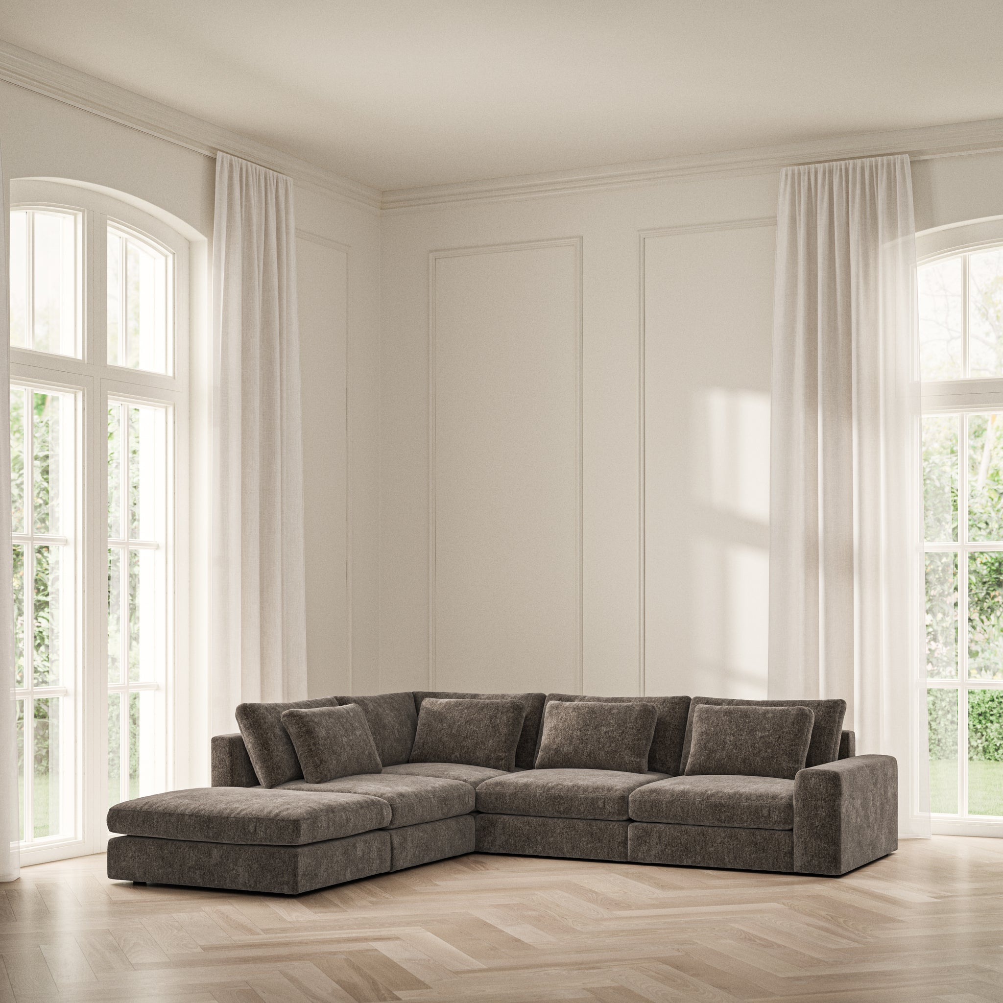 Lusso Corner Chaise LHF - Symphony