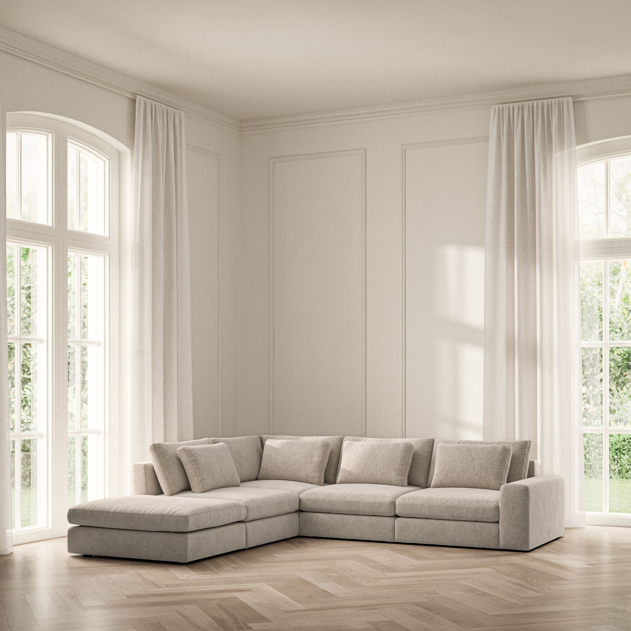 Lusso Corner Chaise LHF - Symphony