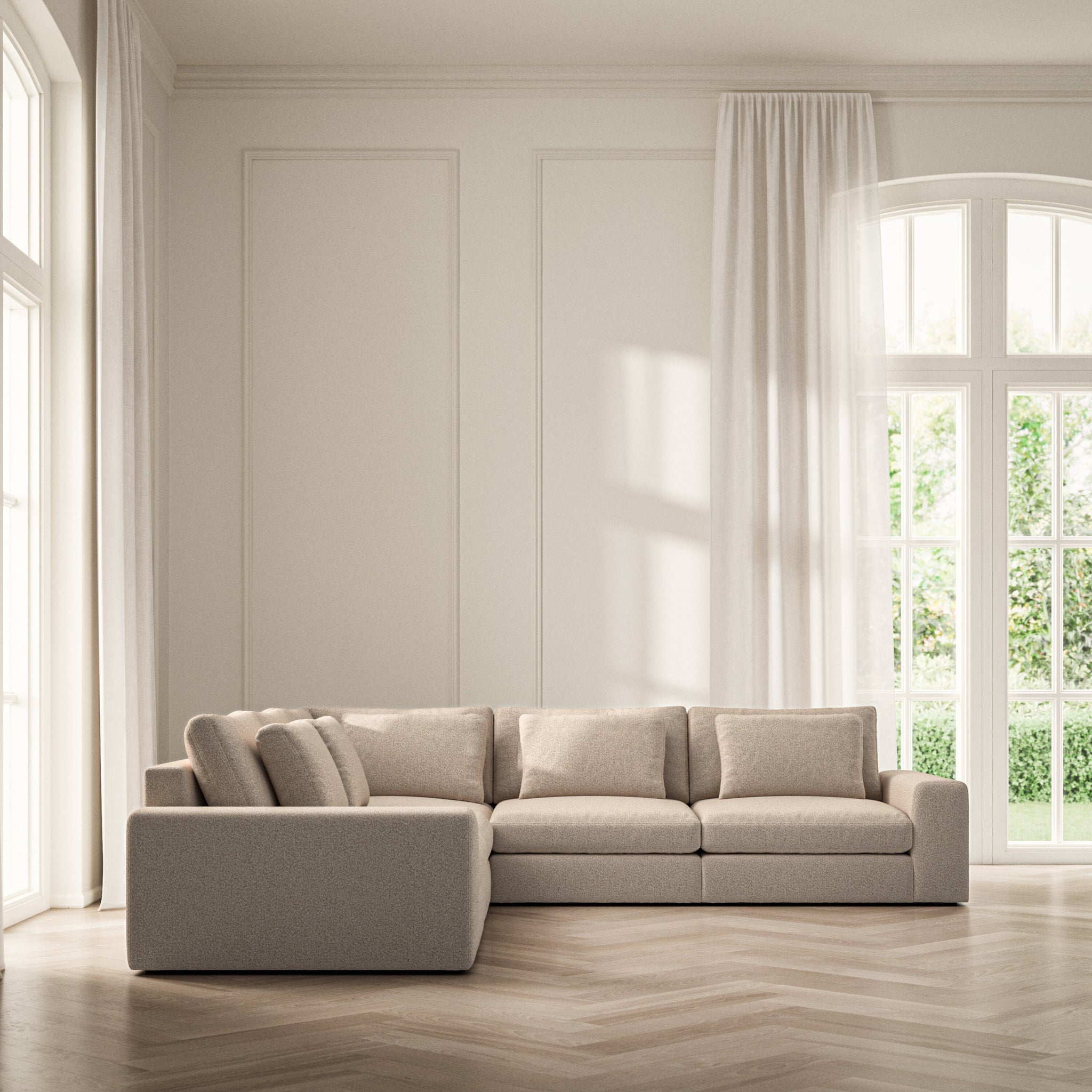 Lusso Large Corner - Bouclé