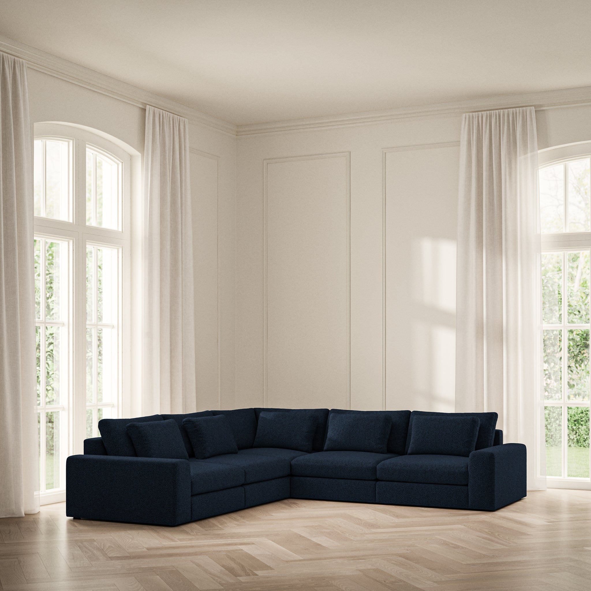 Lusso Large Corner - Bouclé