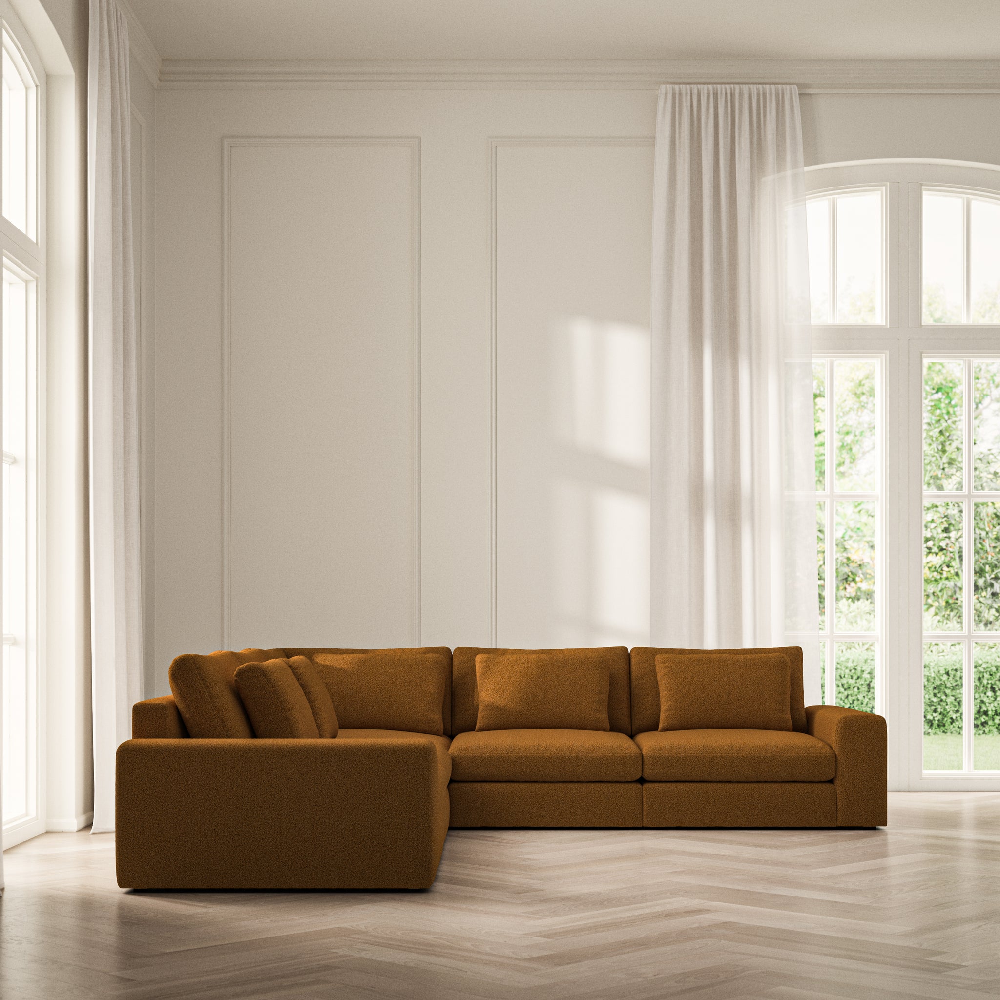 Lusso Large Corner - Bouclé