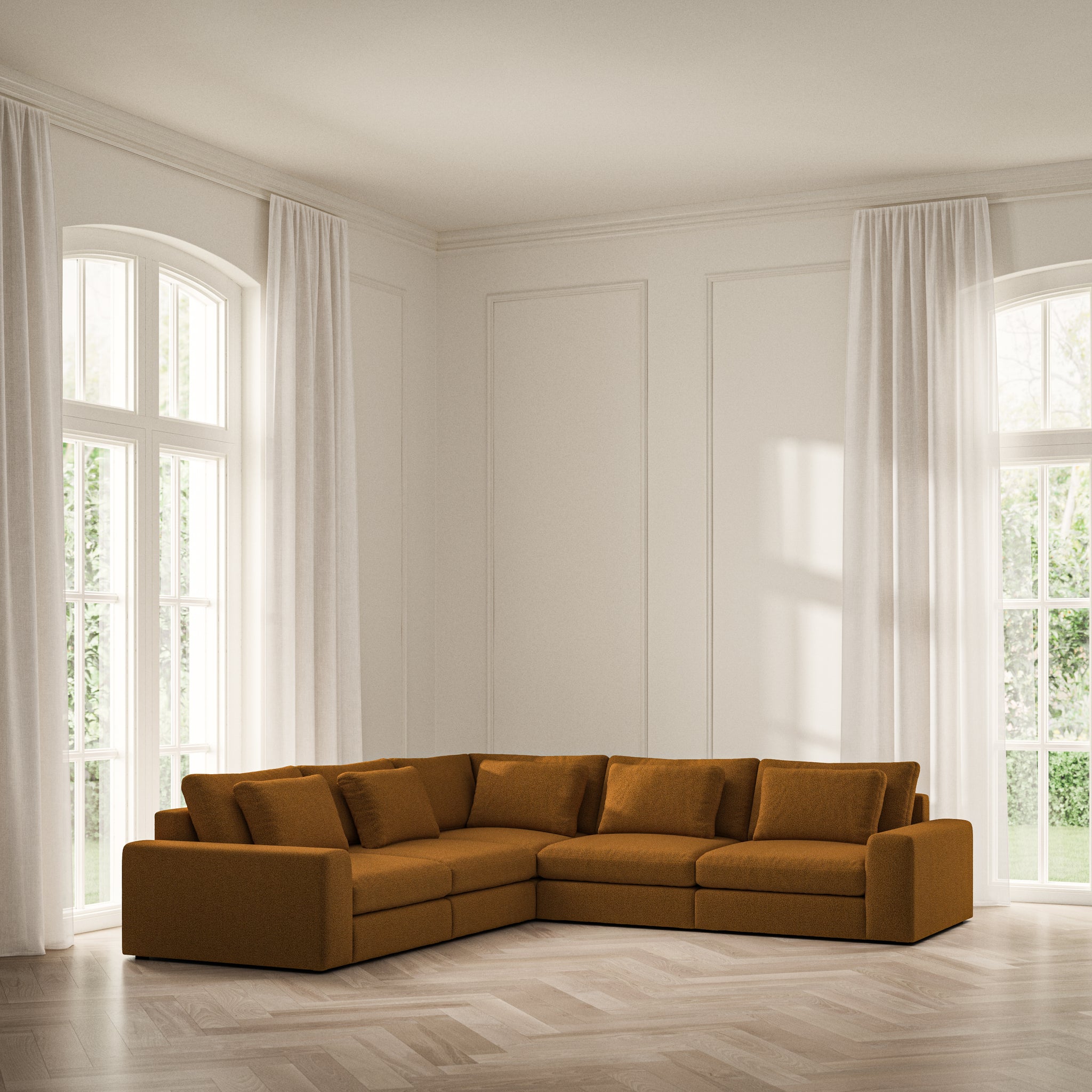 Lusso Large Corner - Bouclé