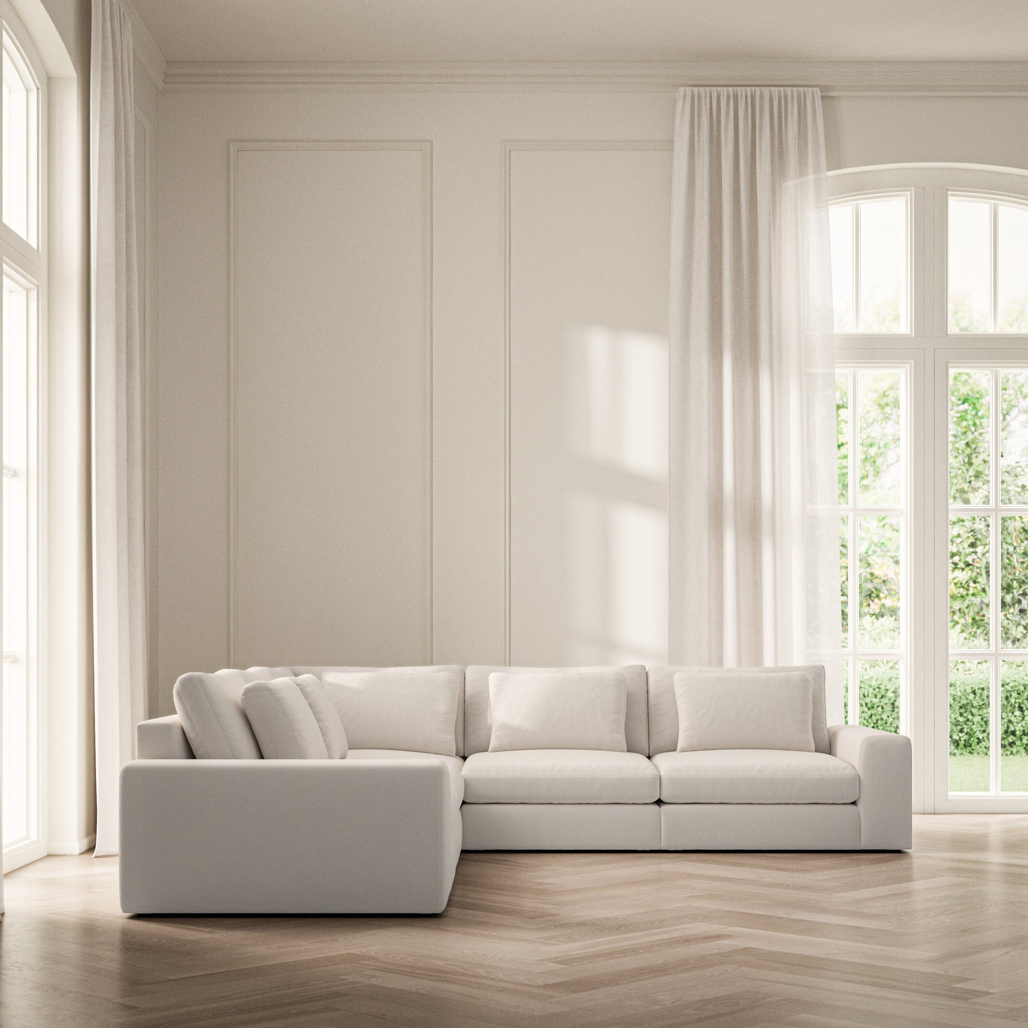 Lusso Large Corner - Bouclé