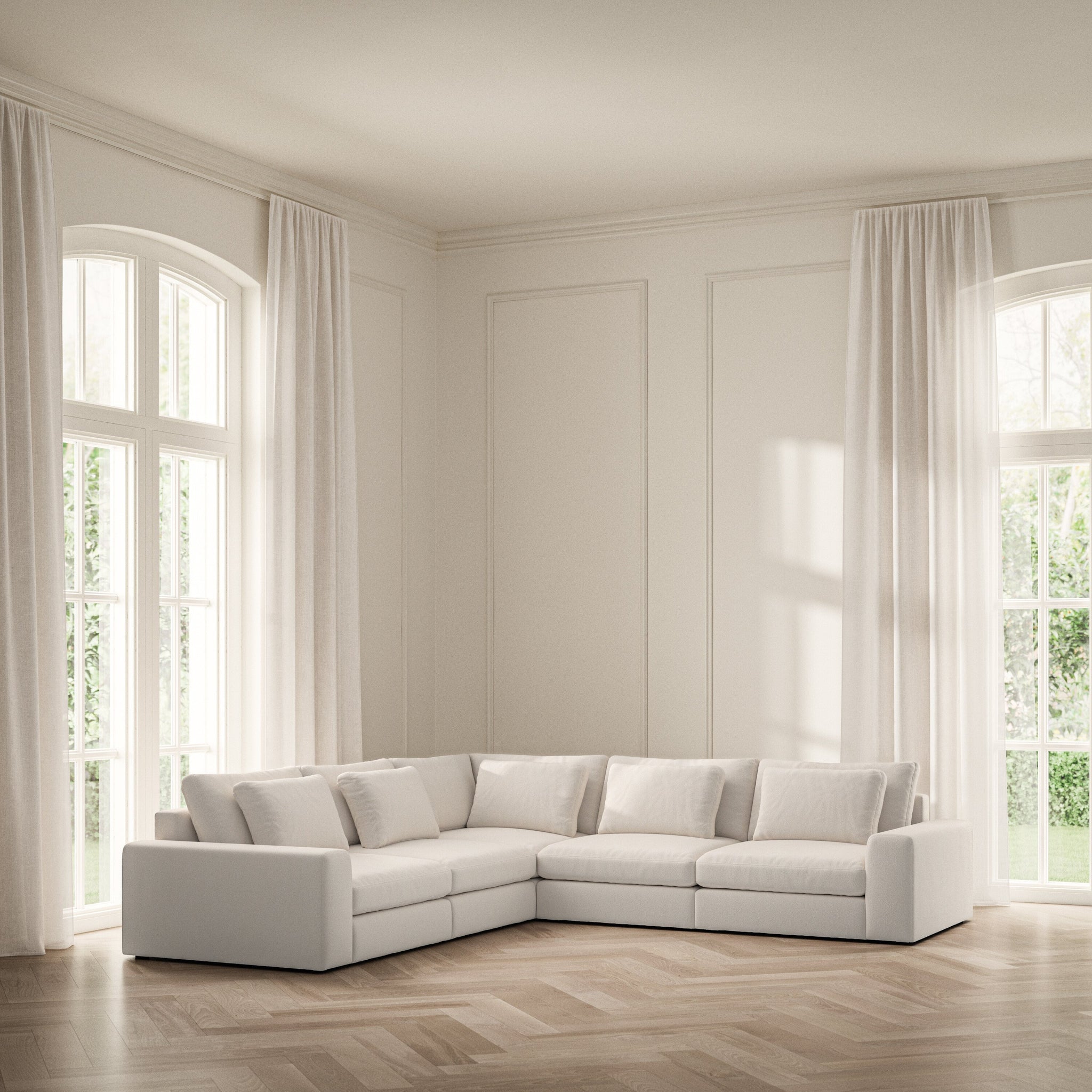 Lusso Large Corner - Bouclé