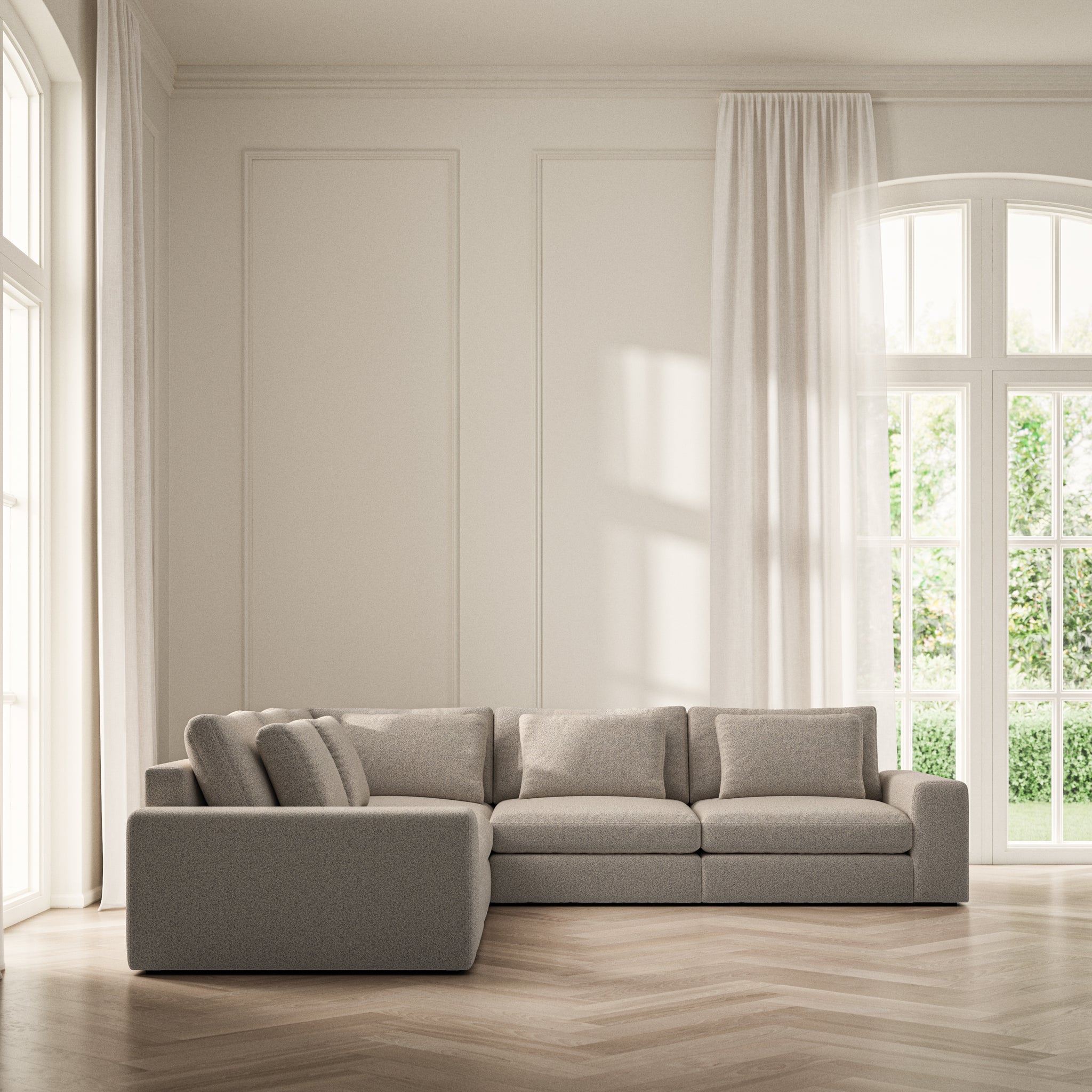 Lusso Large Corner - Bouclé