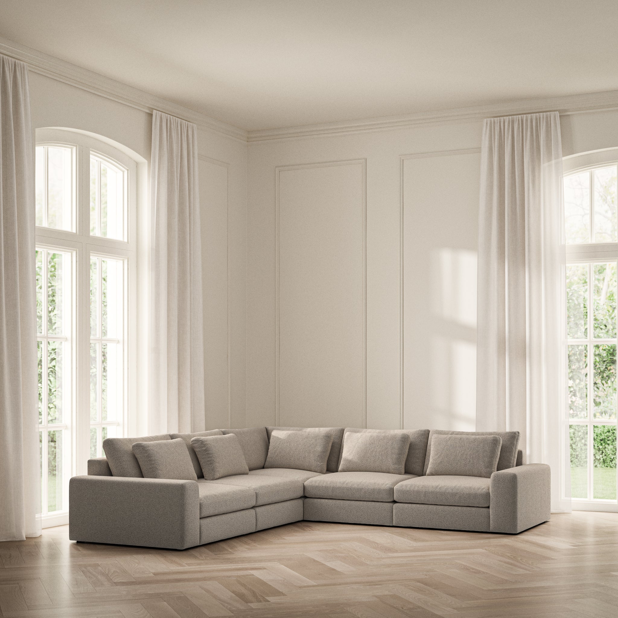 Lusso Large Corner - Bouclé
