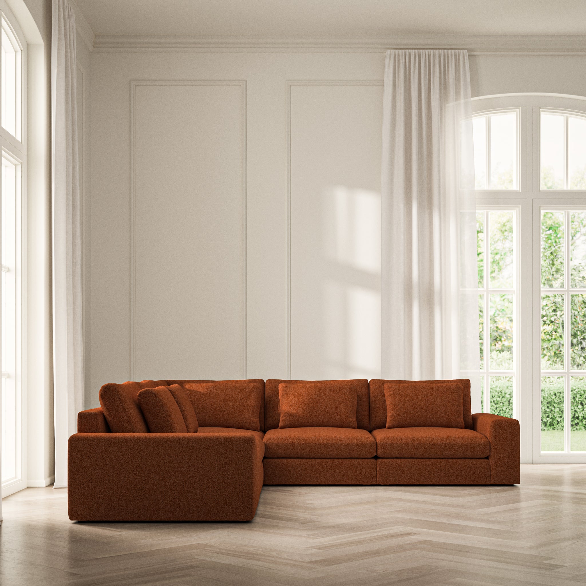 Lusso Large Corner - Bouclé