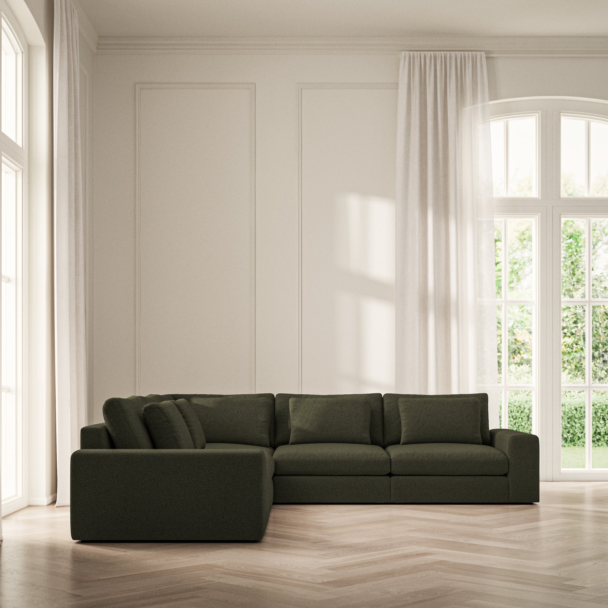 Lusso Large Corner - Bouclé