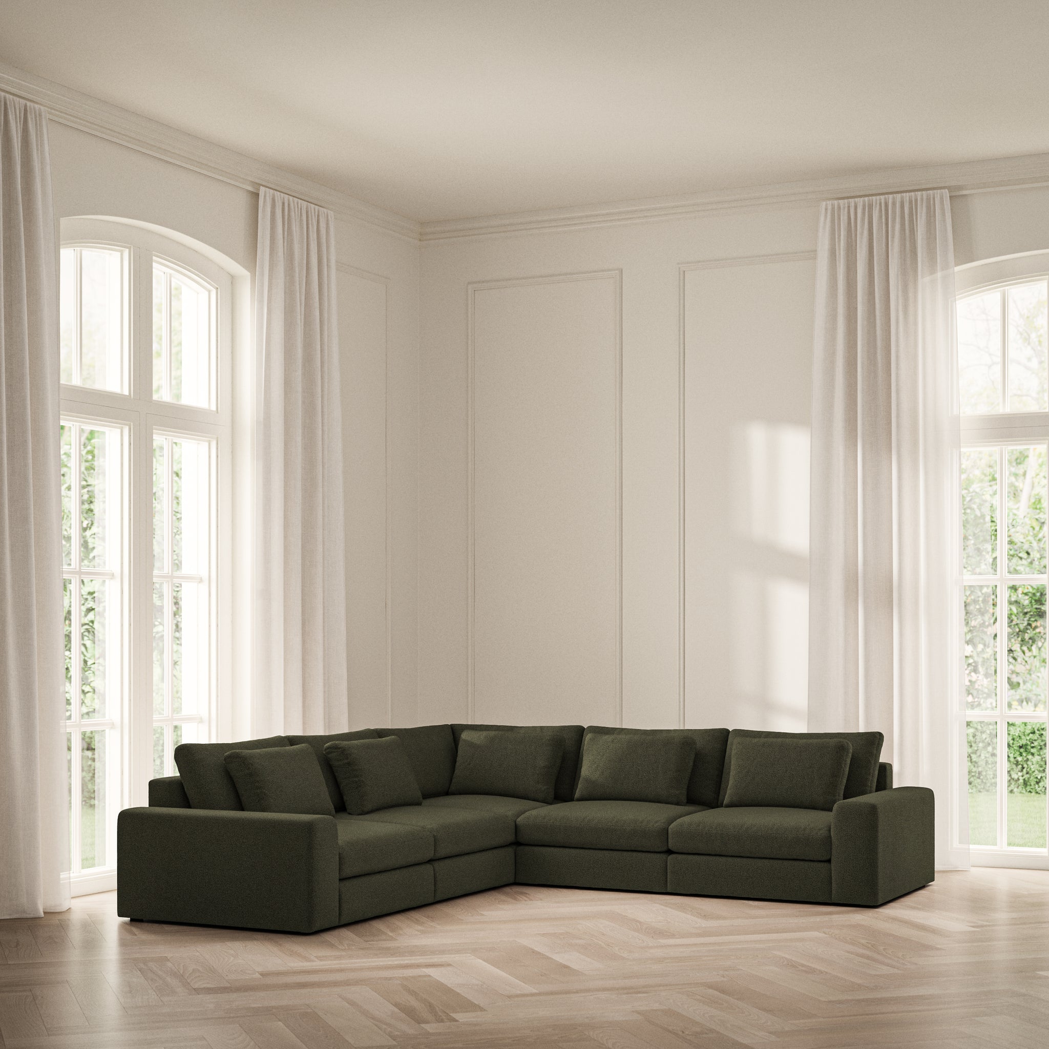 Lusso Large Corner - Bouclé