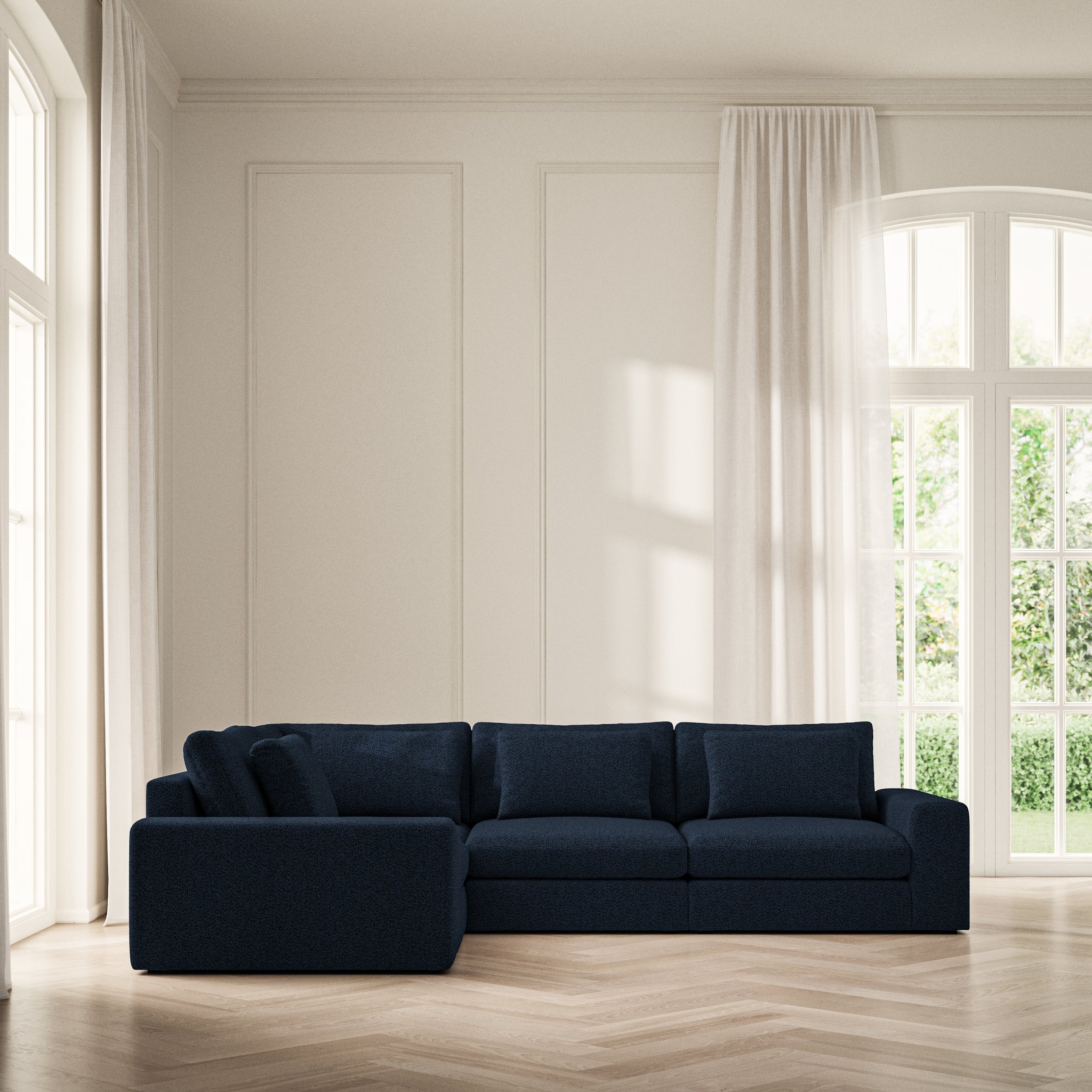Lusso Medium Corner - Bouclé