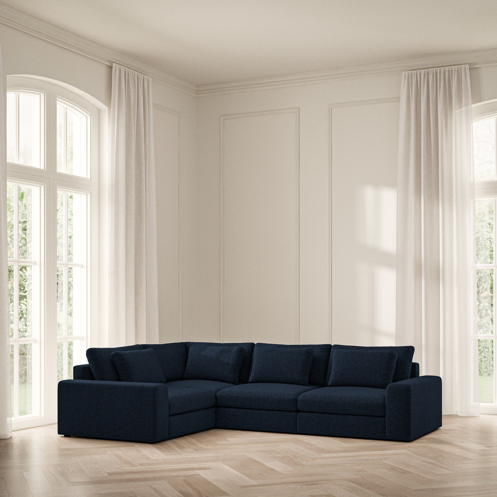 Lusso Medium Corner - Bouclé