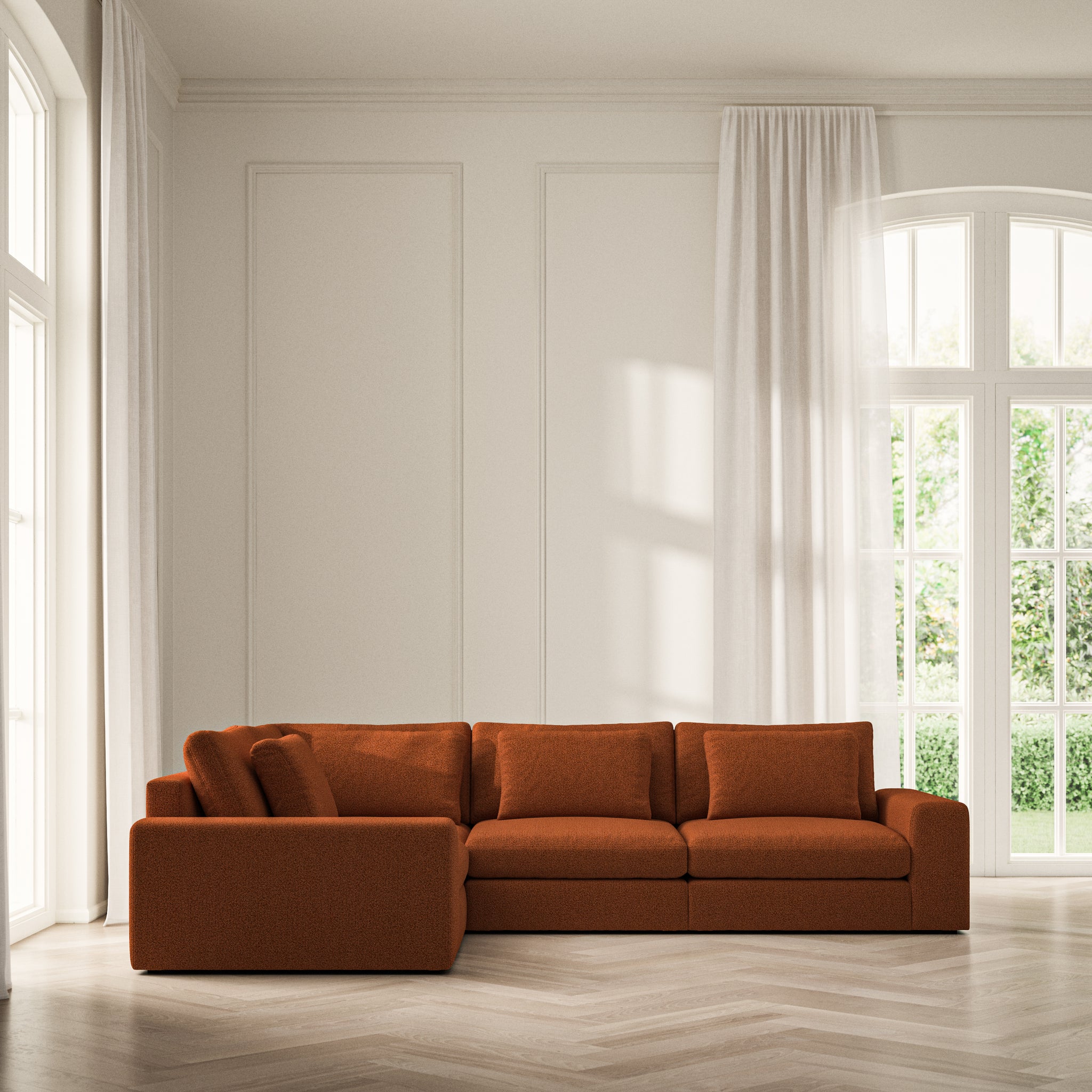 Lusso Medium Corner - Bouclé