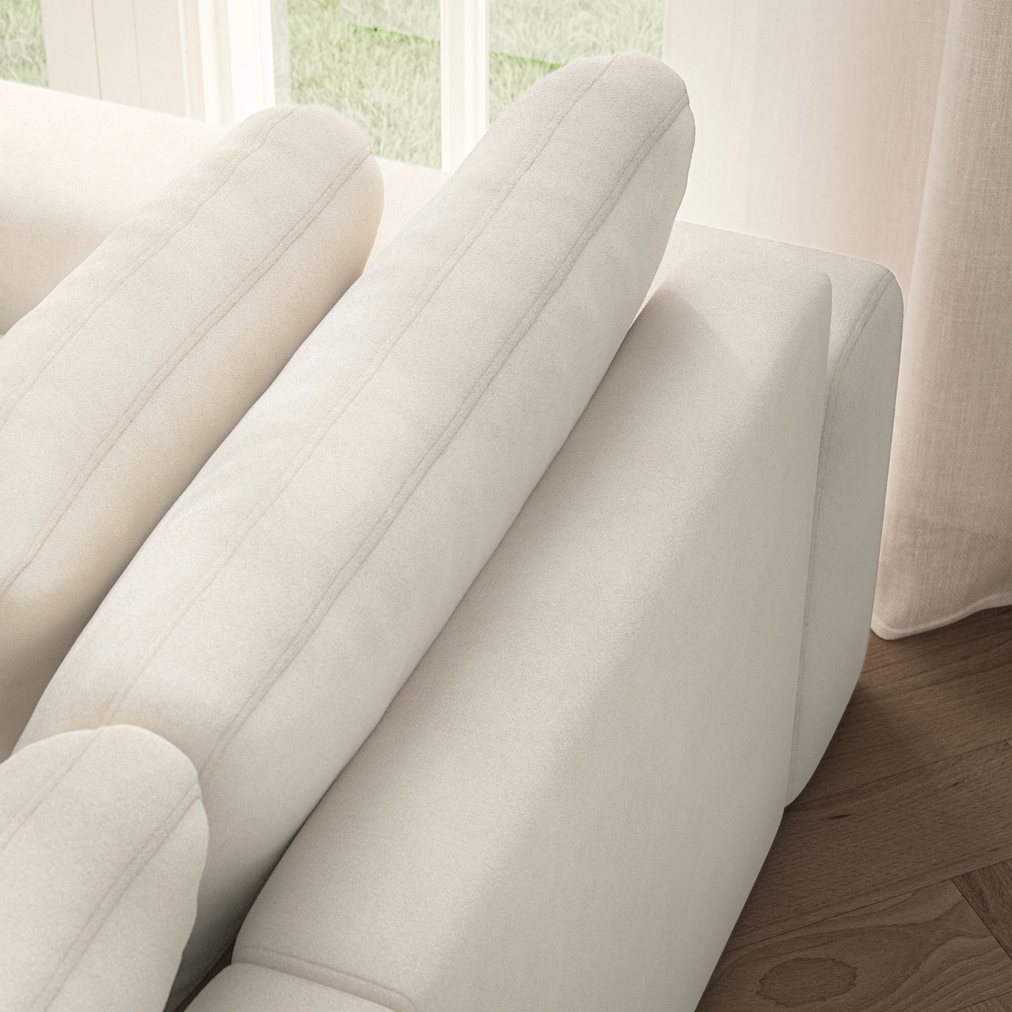 Lusso Corner Chaise RHF - Soft Bouclé