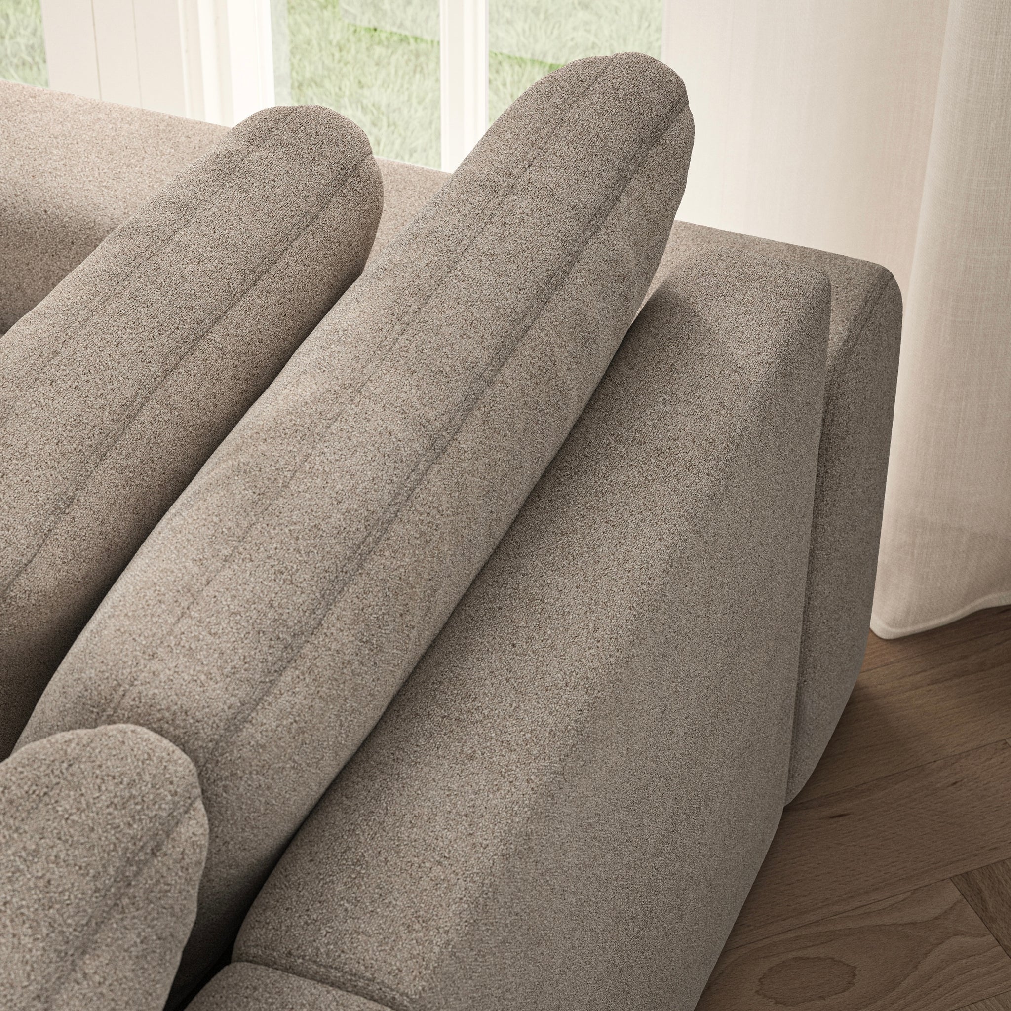 Lusso Corner Chaise RHF - Soft Bouclé