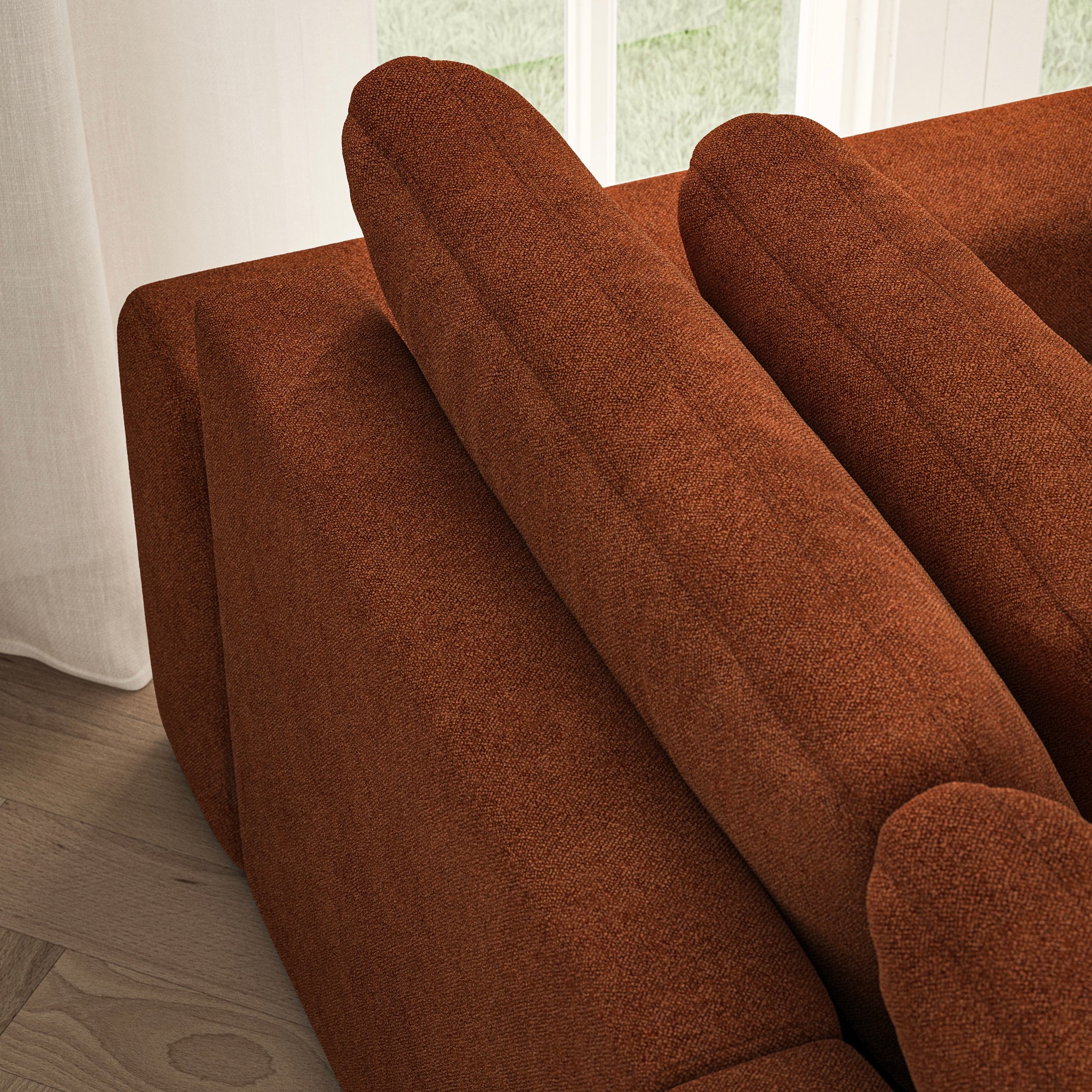 Lusso Medium Sofa - Soft Bouclé