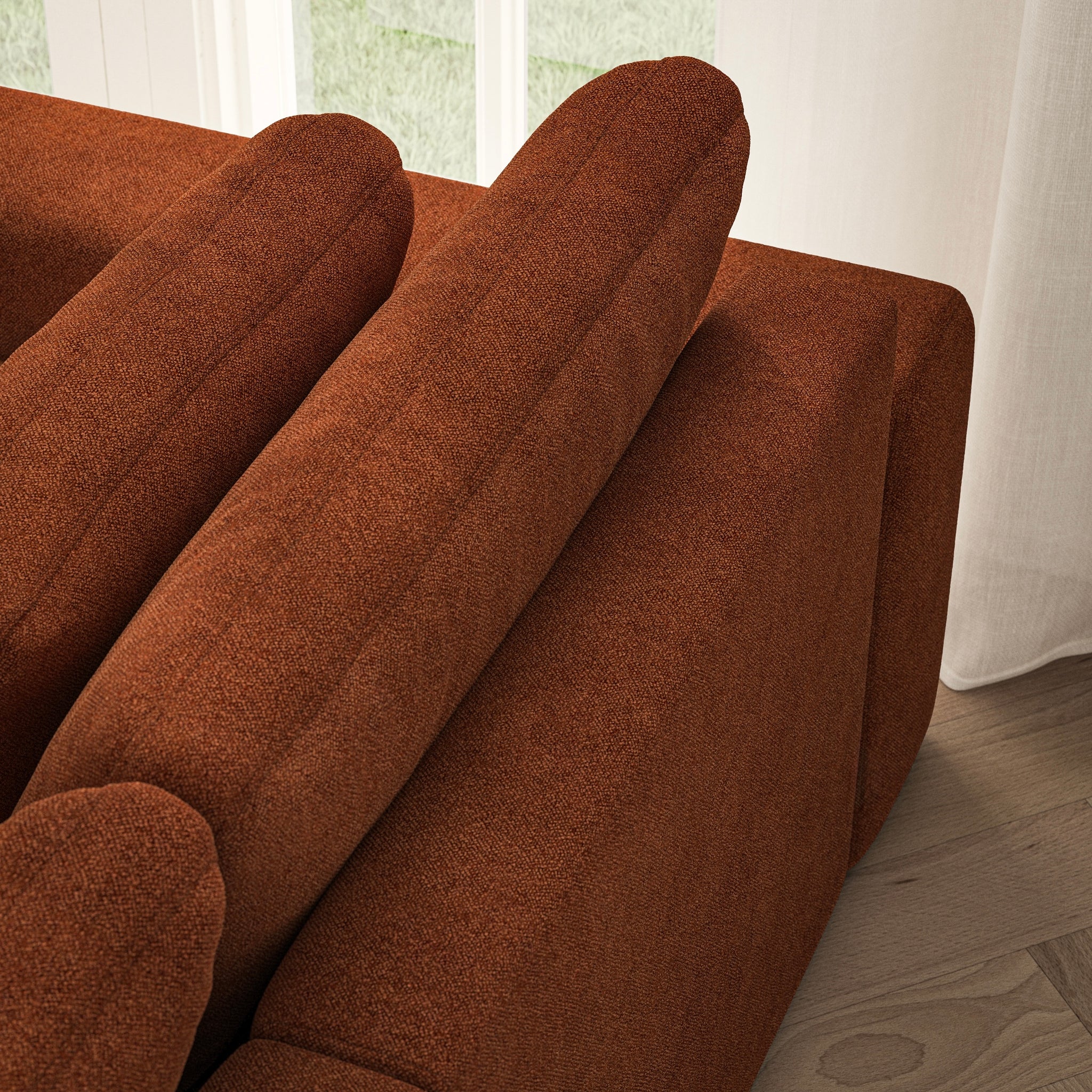 Lusso Corner Chaise RHF - Soft Bouclé