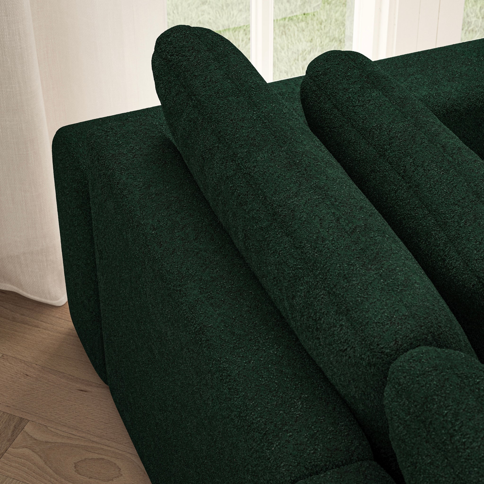 Lusso Large Corner - Soft Teddy