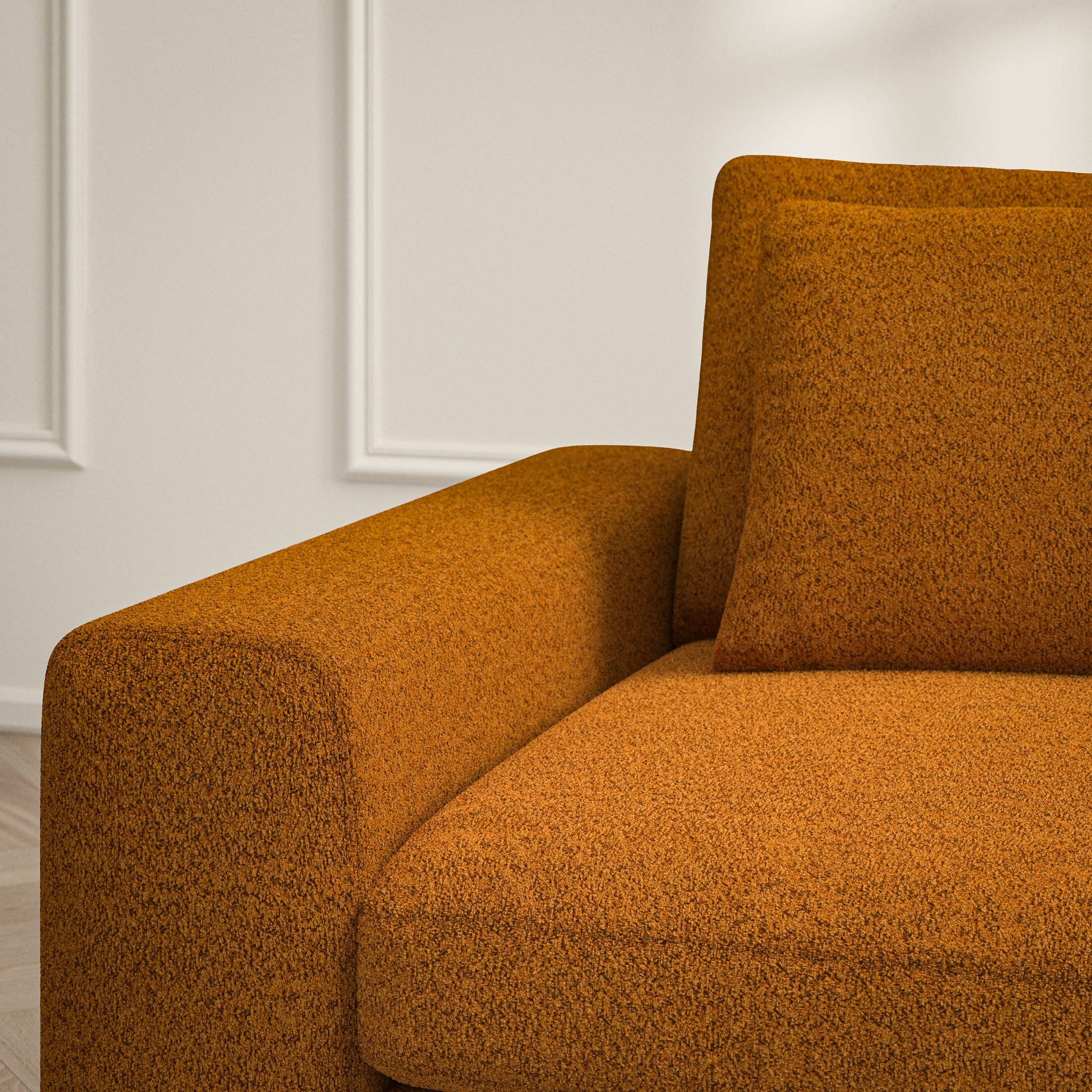 Lusso Large Corner - Soft Teddy